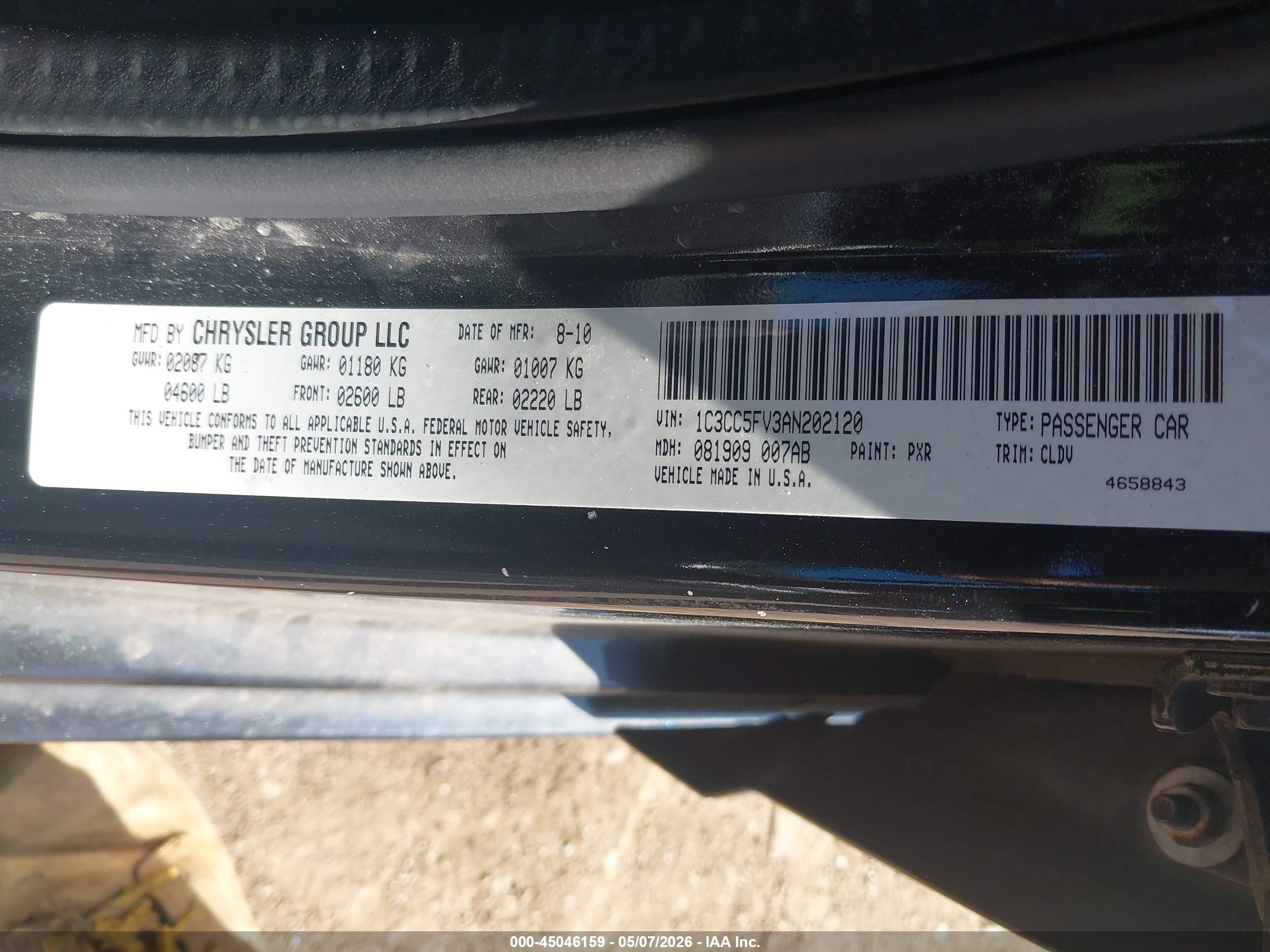 CHRYSLER SEBRING image 9