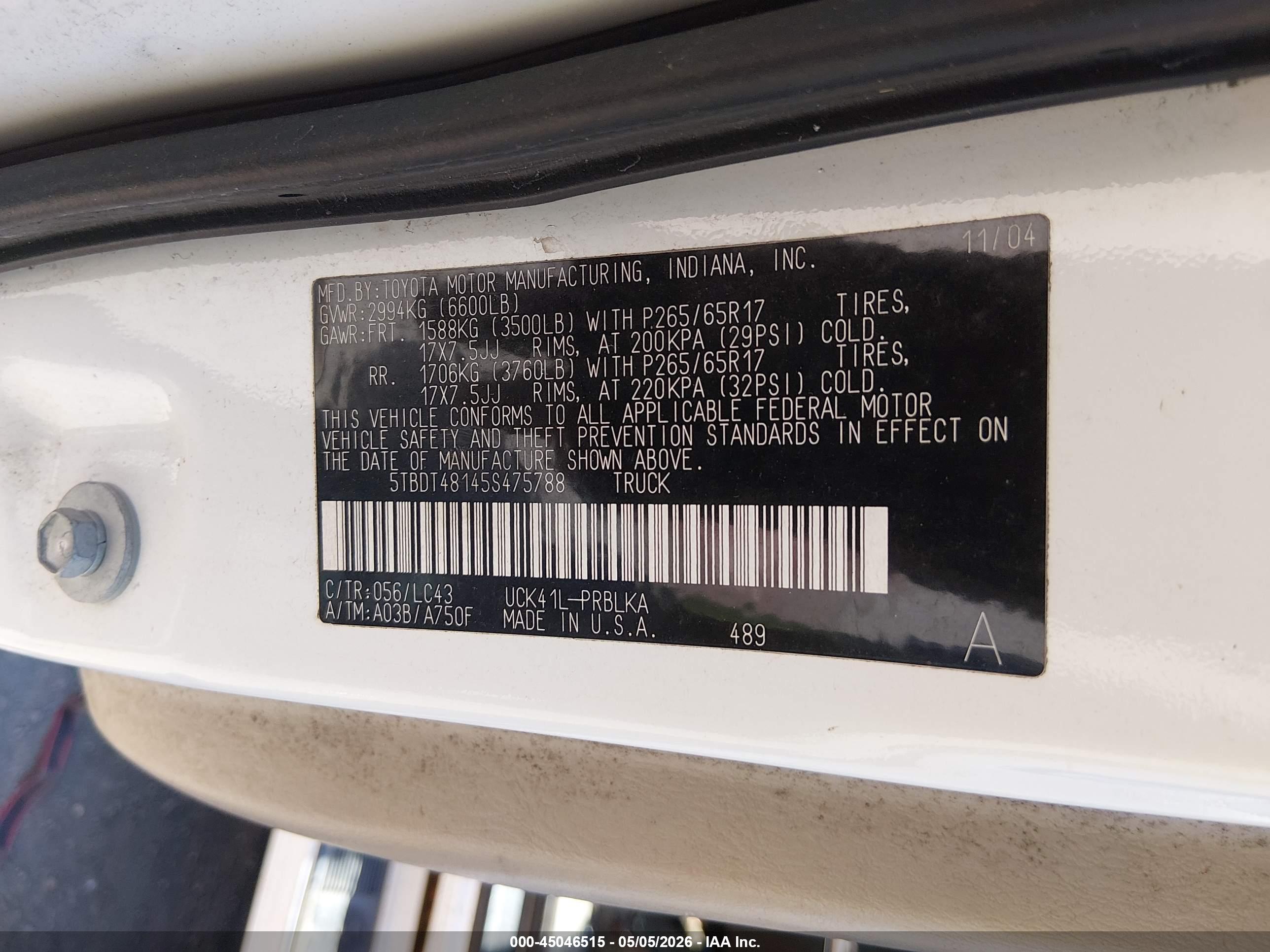 TOYOTA TUNDRA image 9