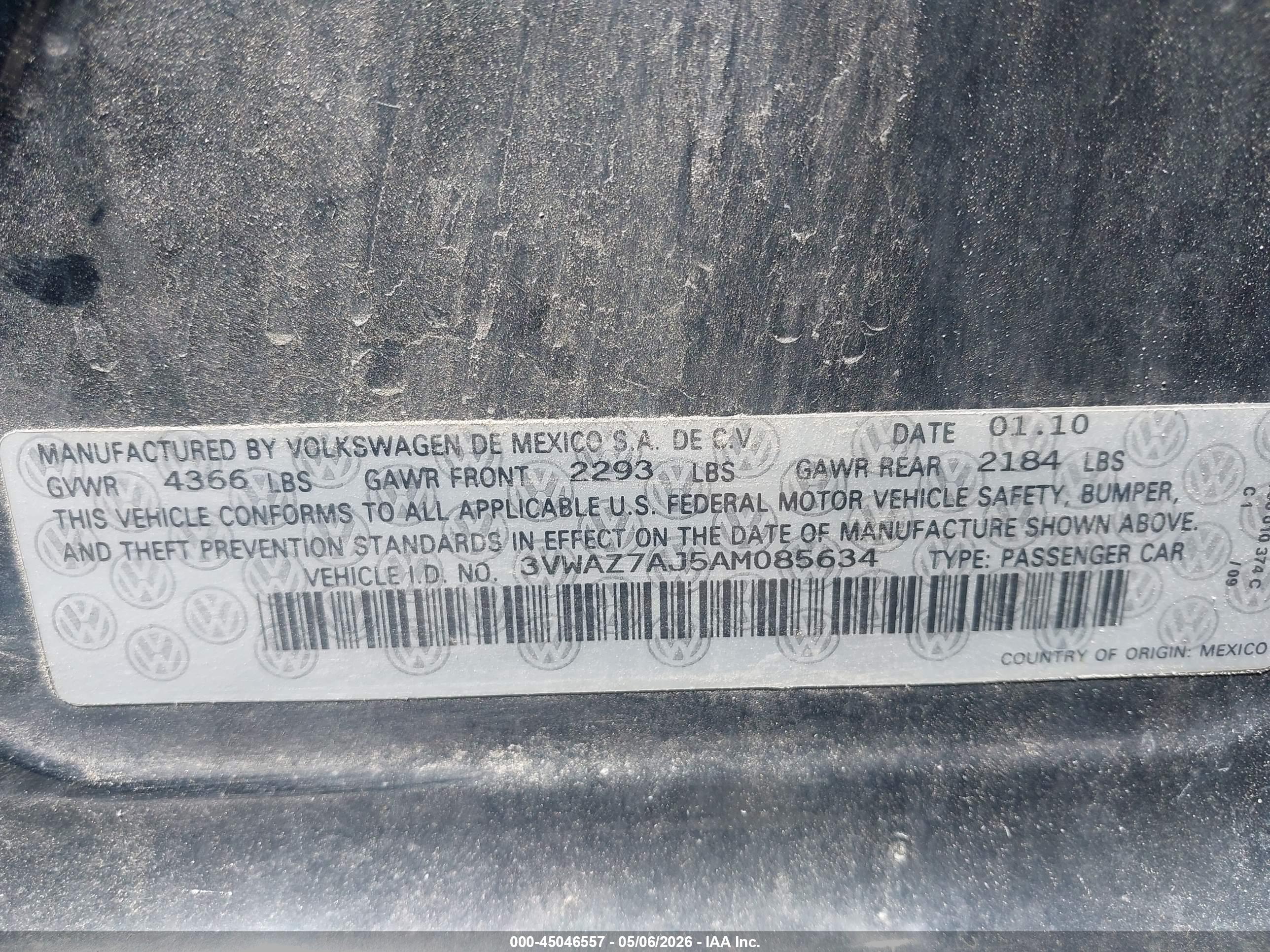 VOLKSWAGEN JETTA image 9