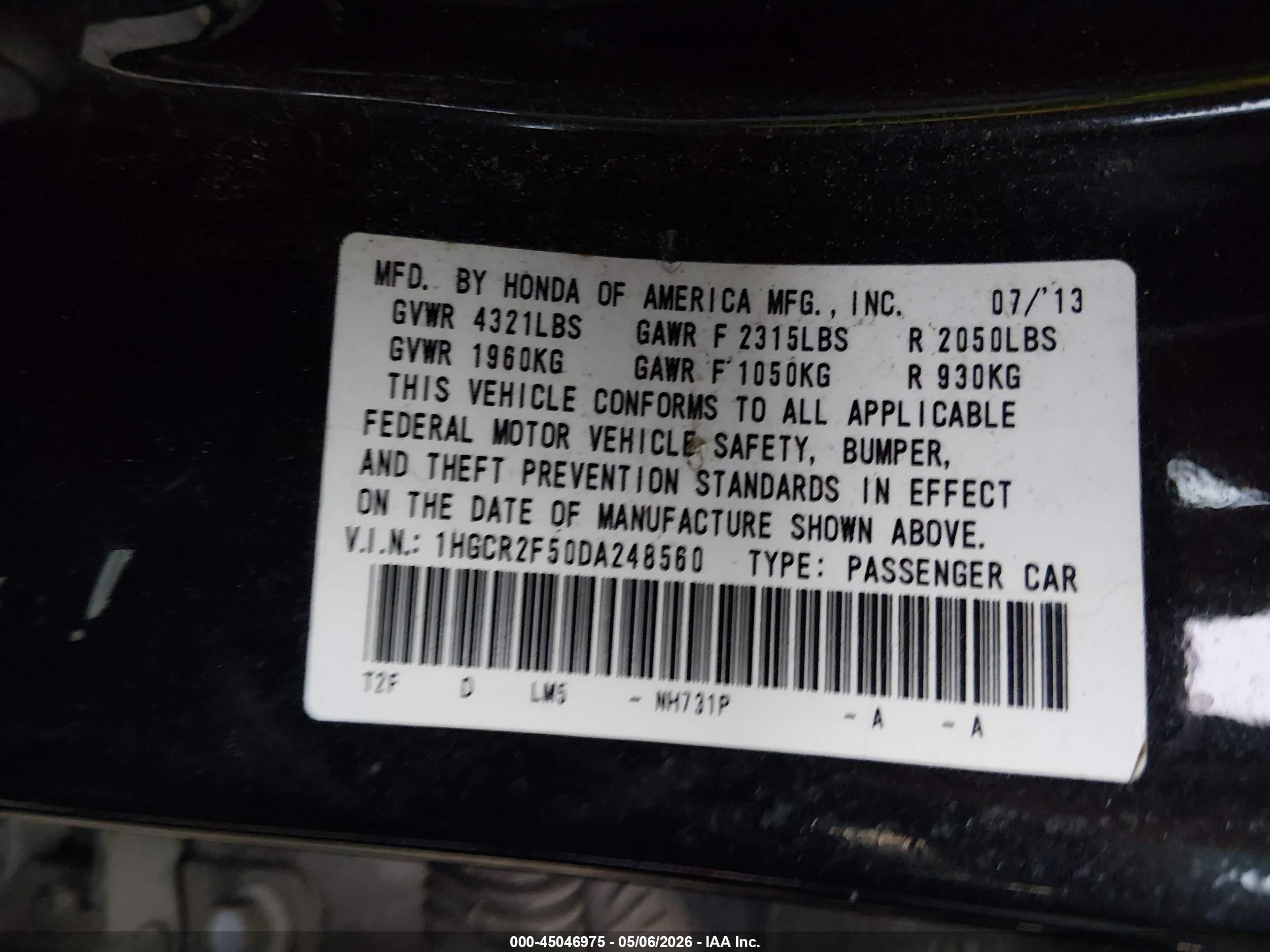 HONDA ACCORD image 9