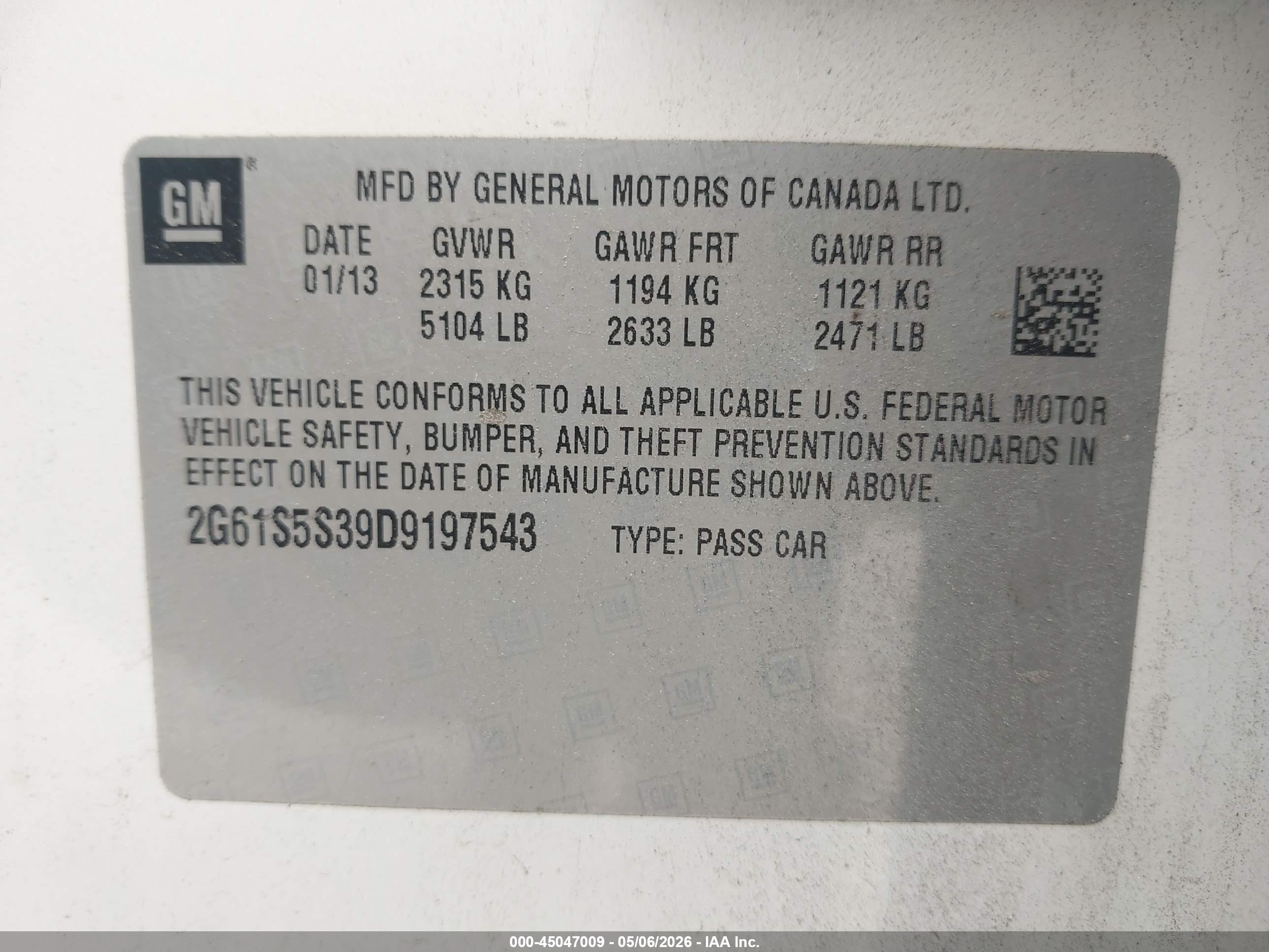 CADILLAC XTS image 9