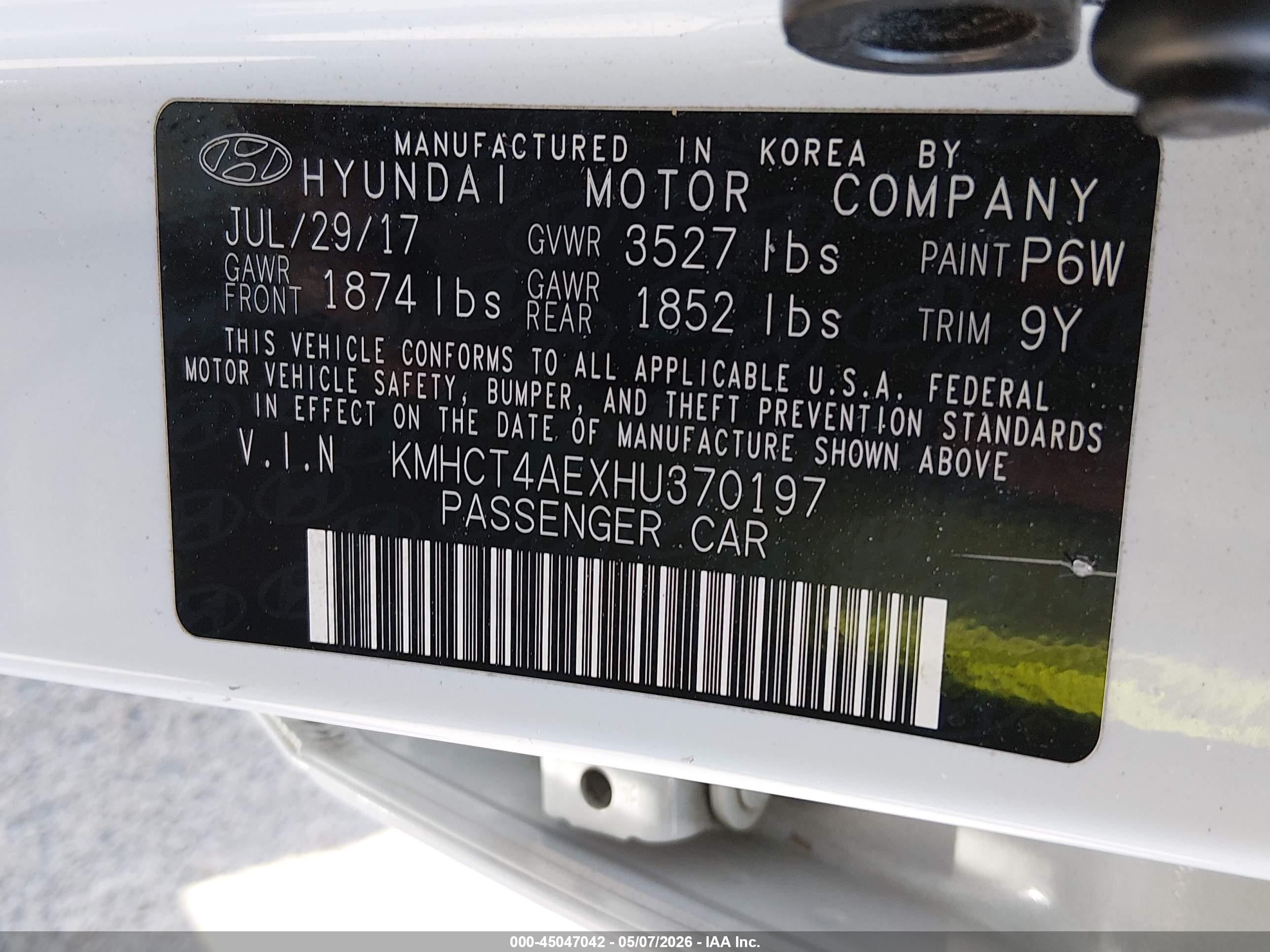 HYUNDAI ACCENT image 9
