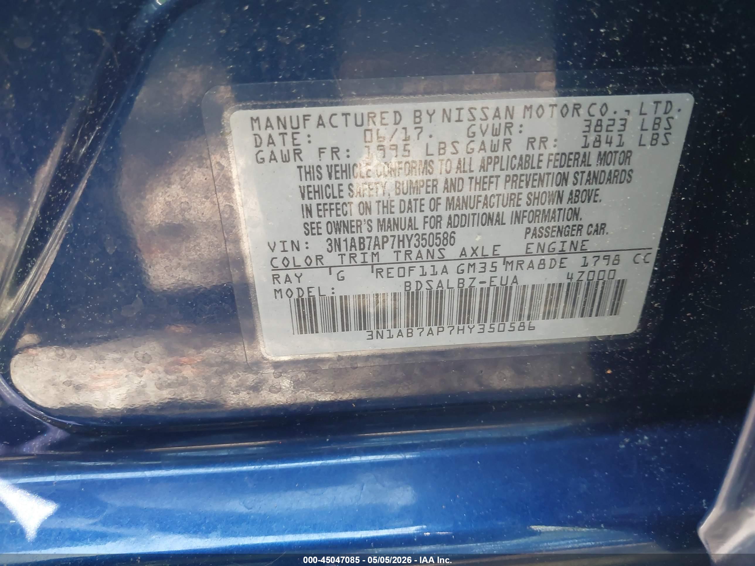 NISSAN SENTRA image 9