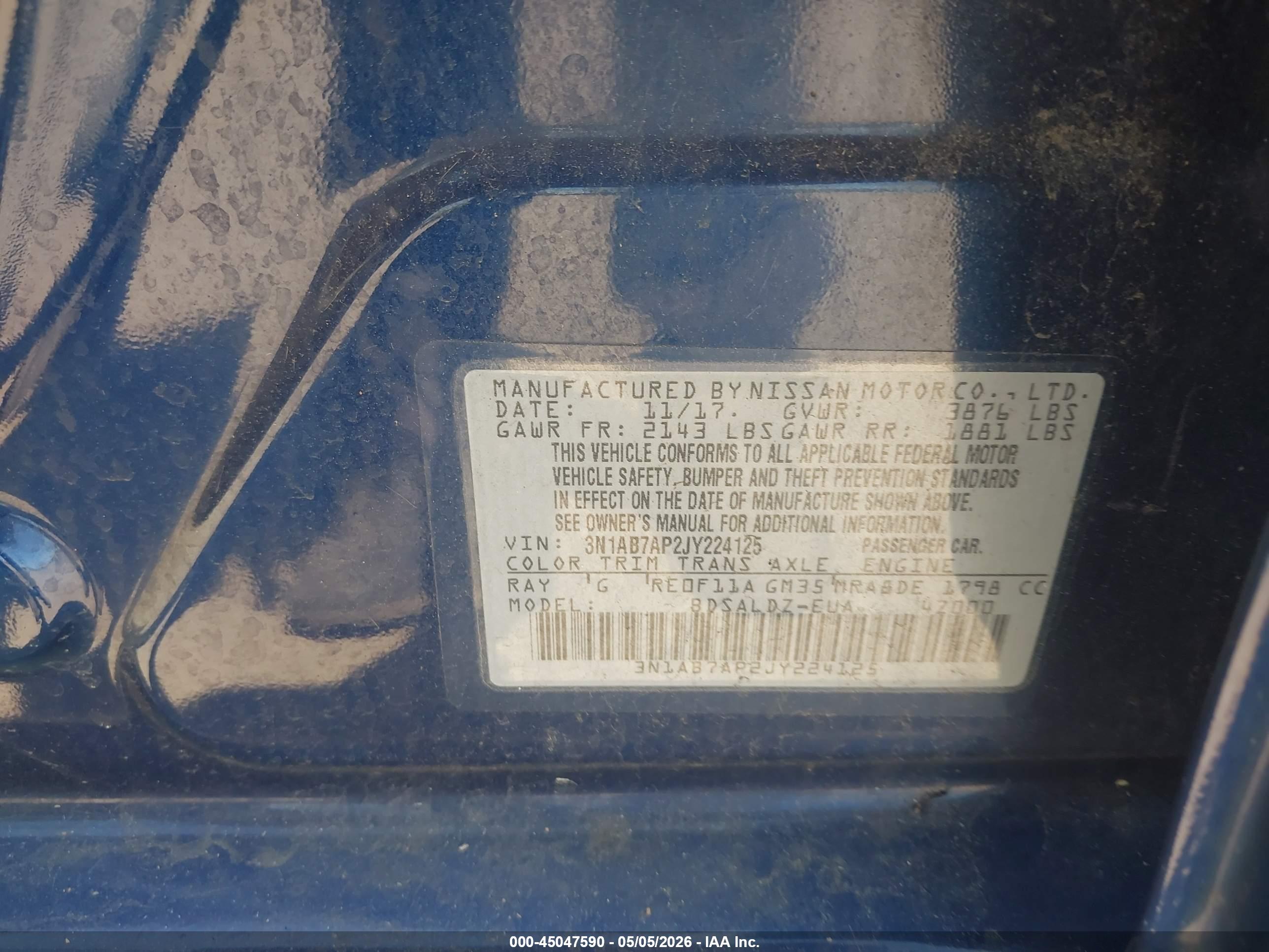 NISSAN SENTRA image 9