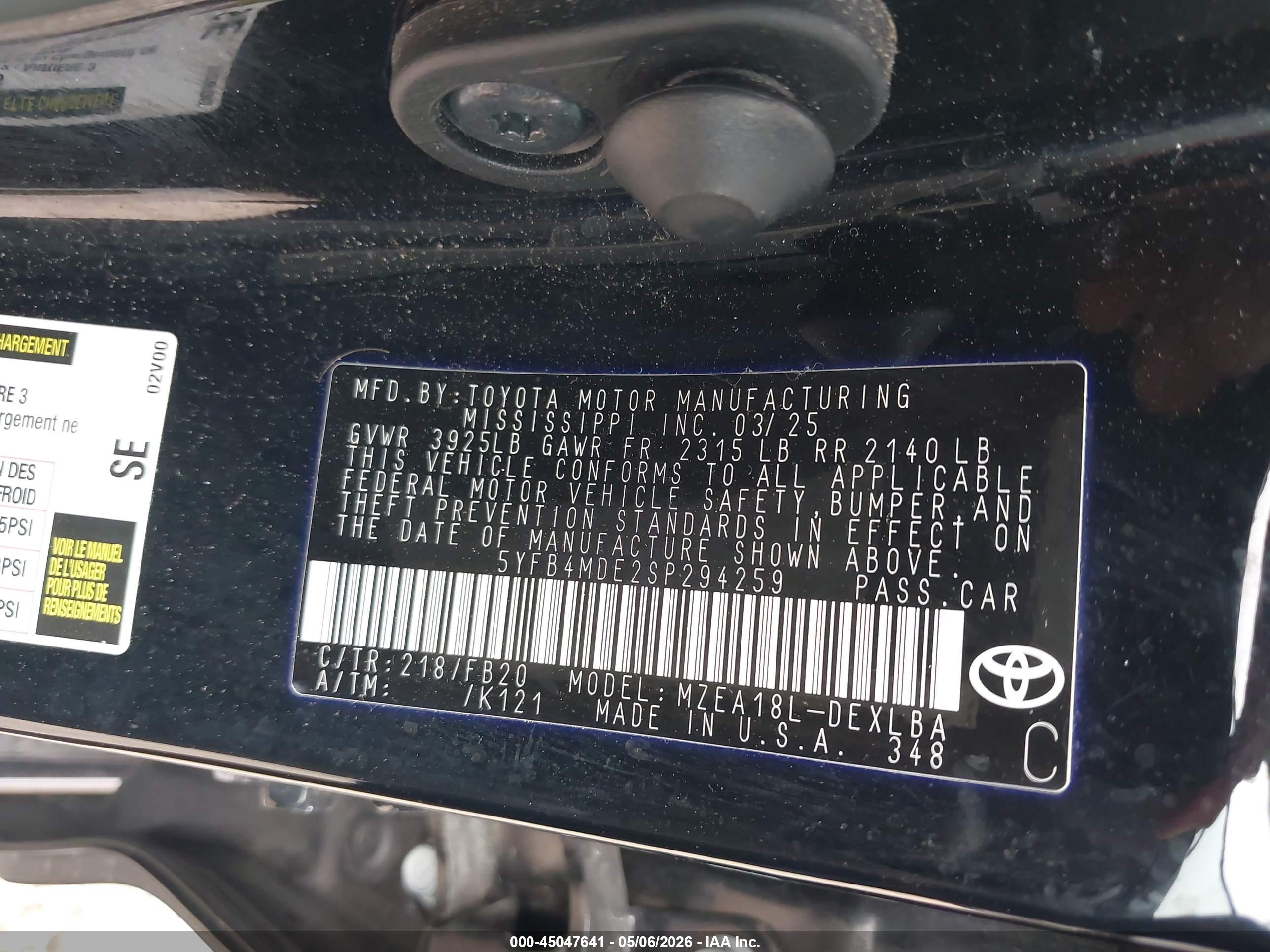 TOYOTA COROLLA image 9