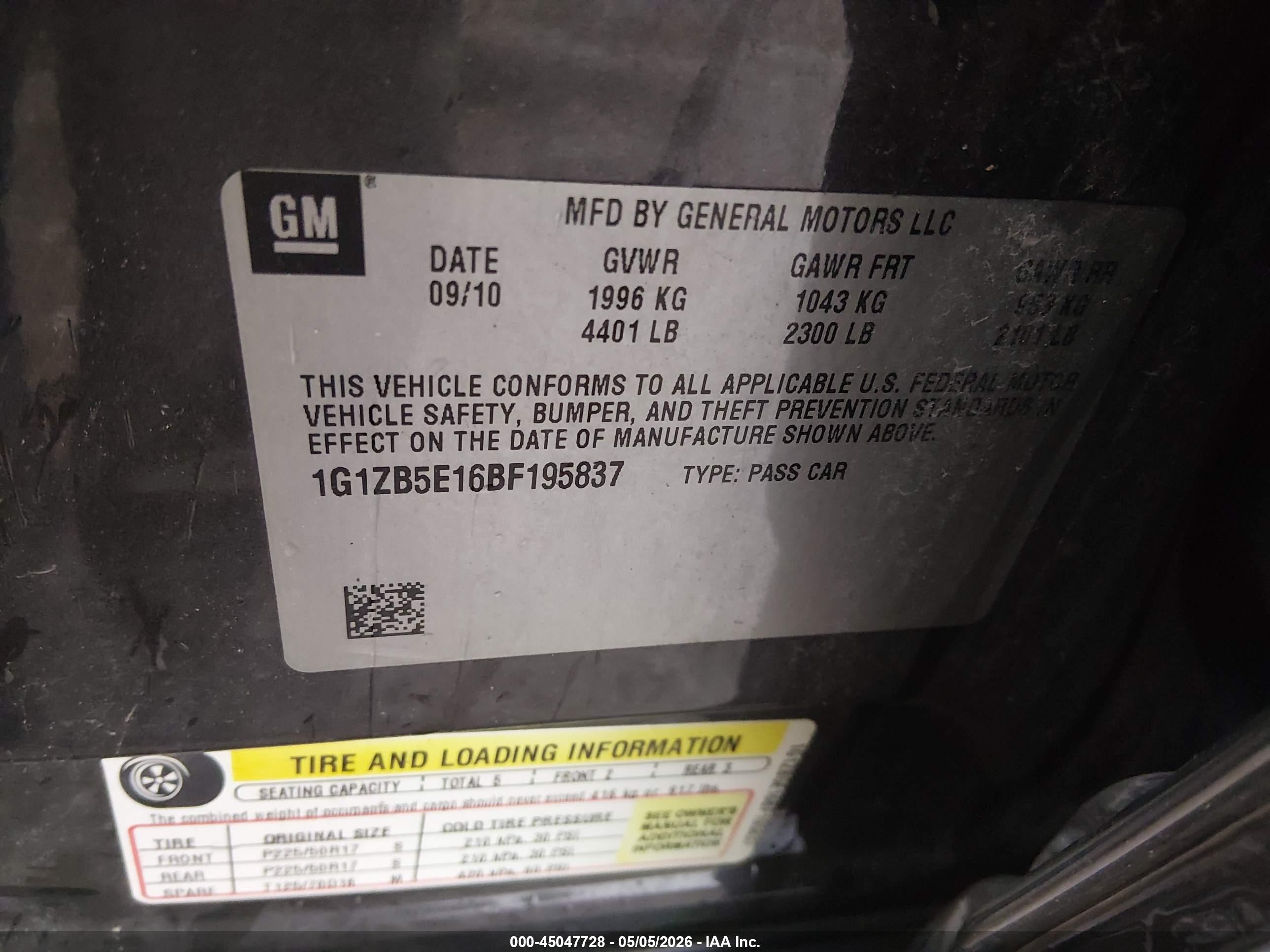 CHEVROLET MALIBU image 9