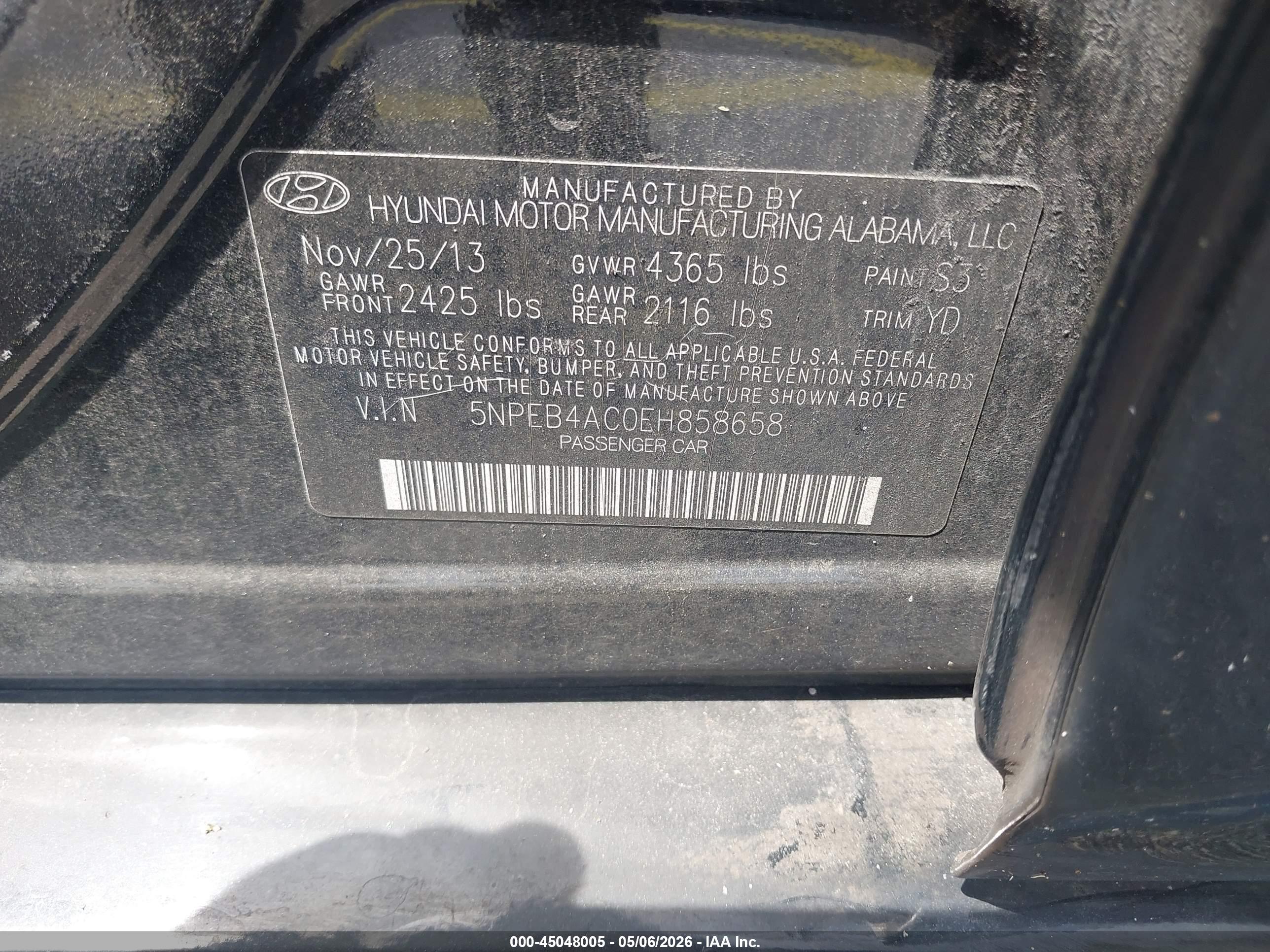 HYUNDAI SONATA image 9