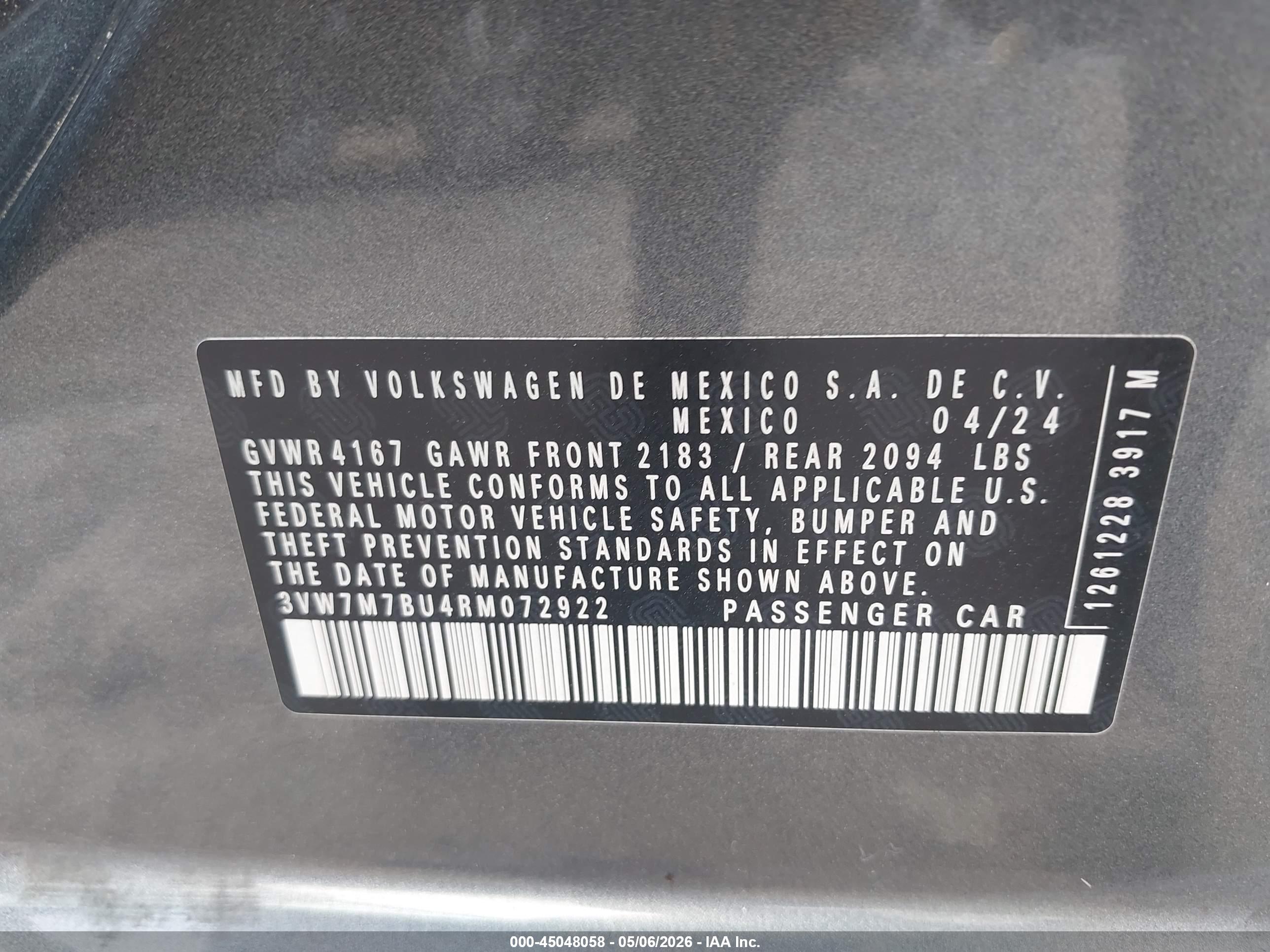 VOLKSWAGEN JETTA image 9
