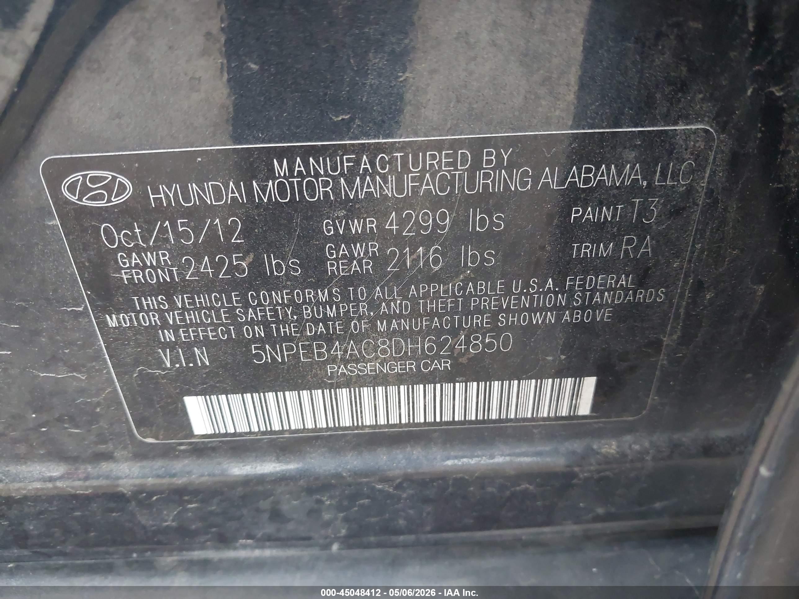HYUNDAI SONATA image 9