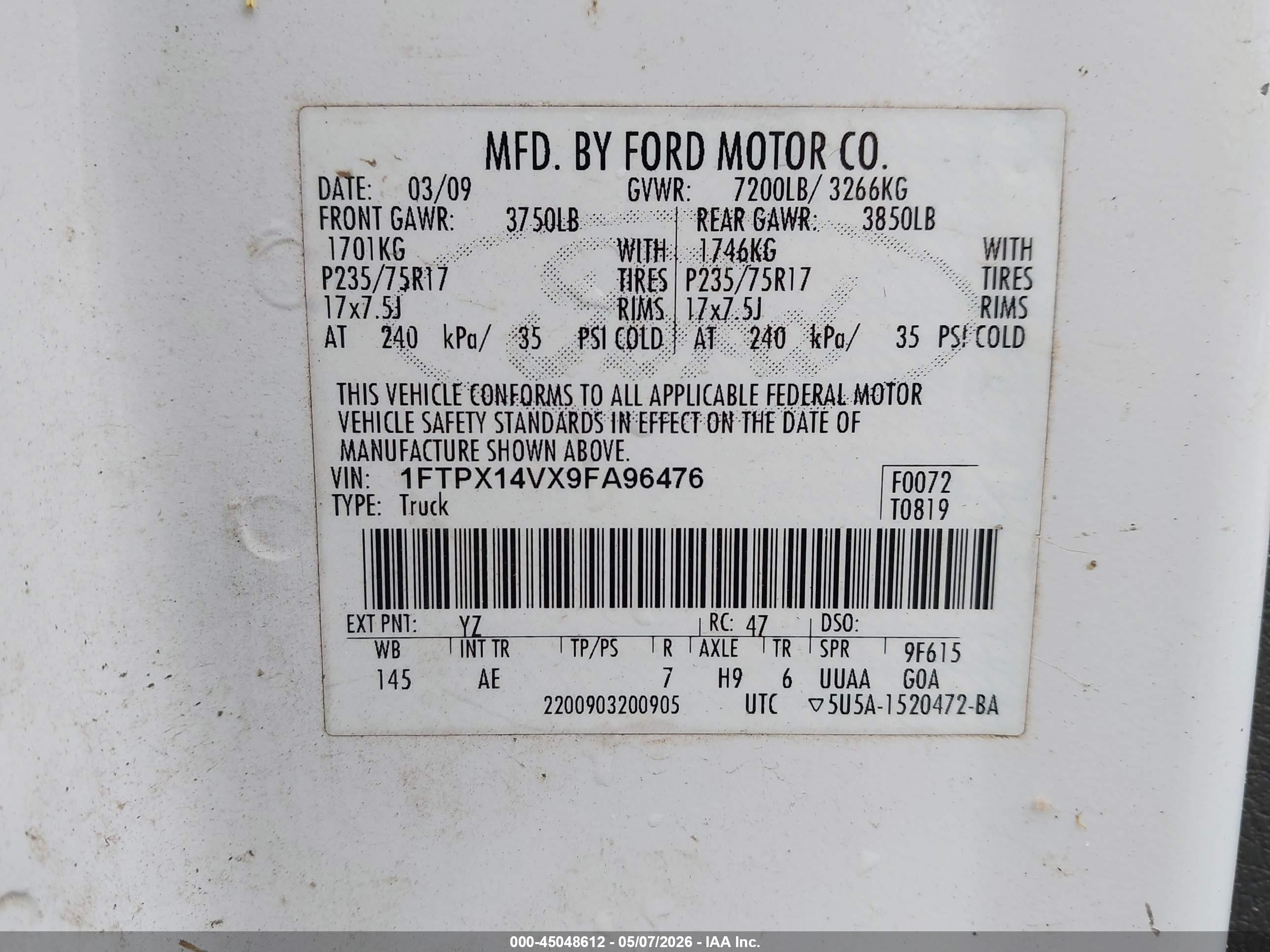 FORD F-150 image 9