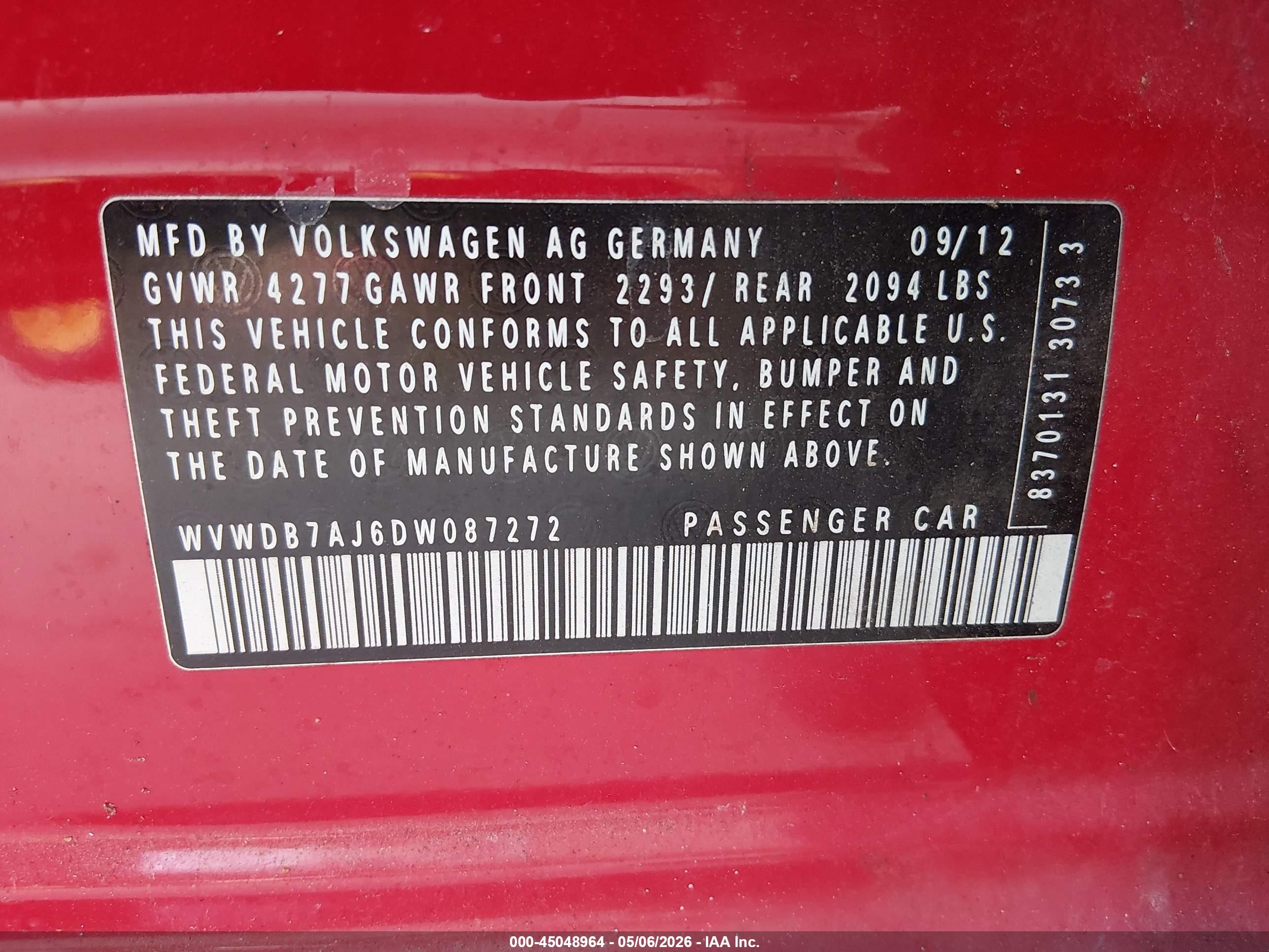 VOLKSWAGEN GOLF image 9