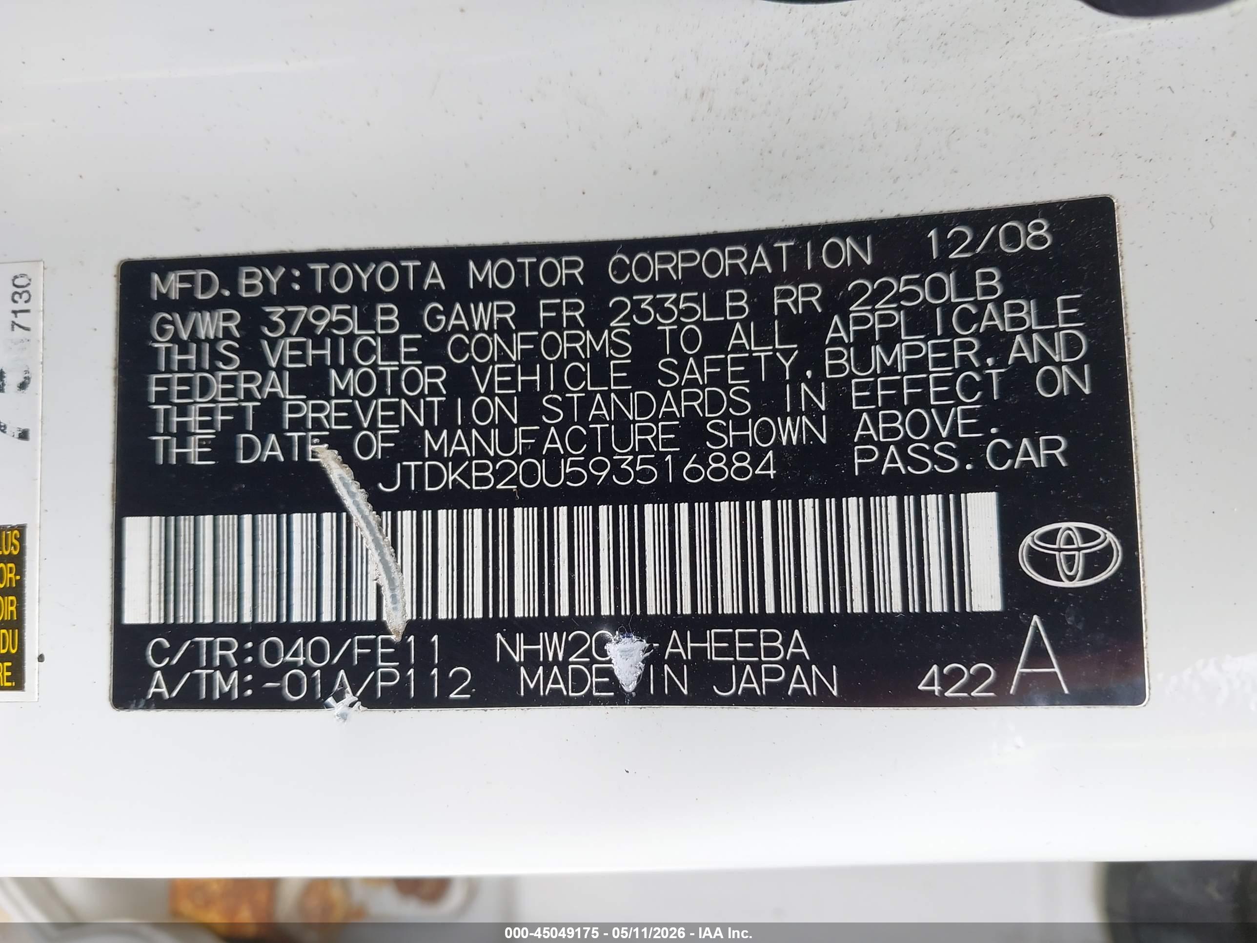 TOYOTA PRIUS image 9