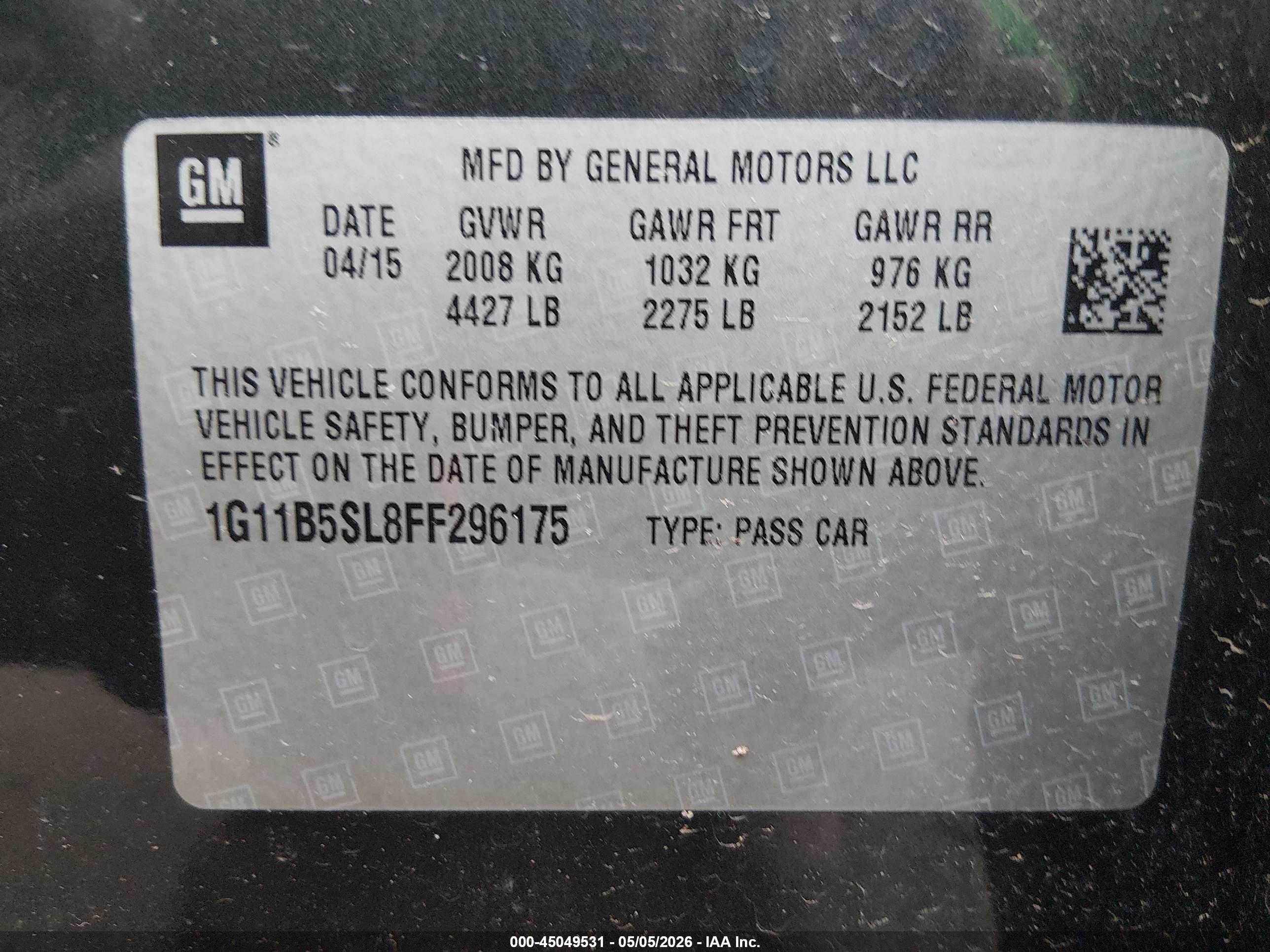 CHEVROLET MALIBU image 9