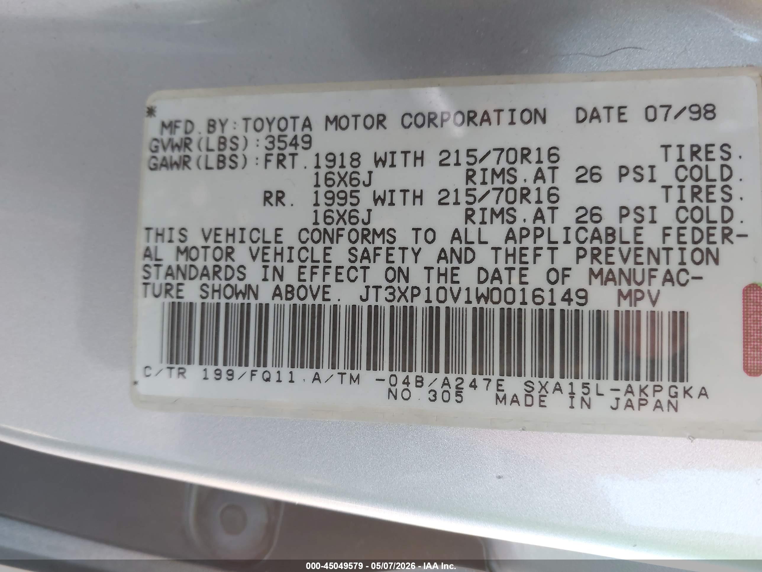 TOYOTA RAV4 image 9
