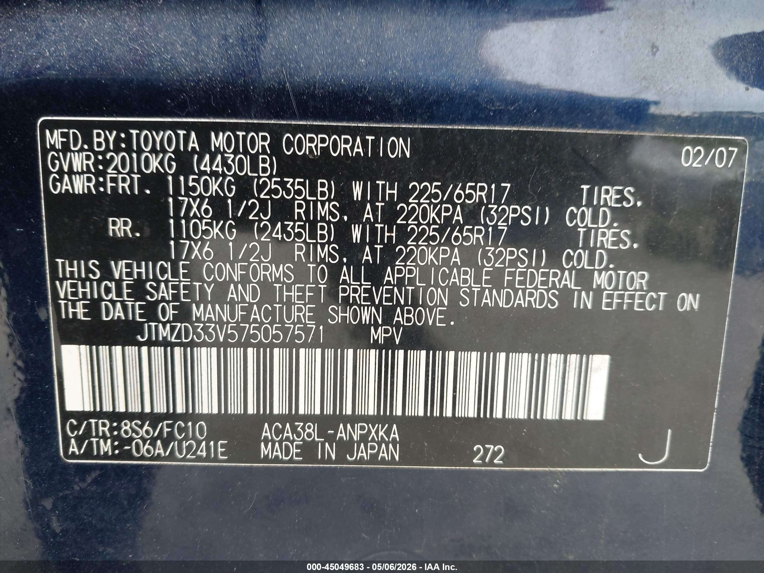 TOYOTA RAV4 image 9