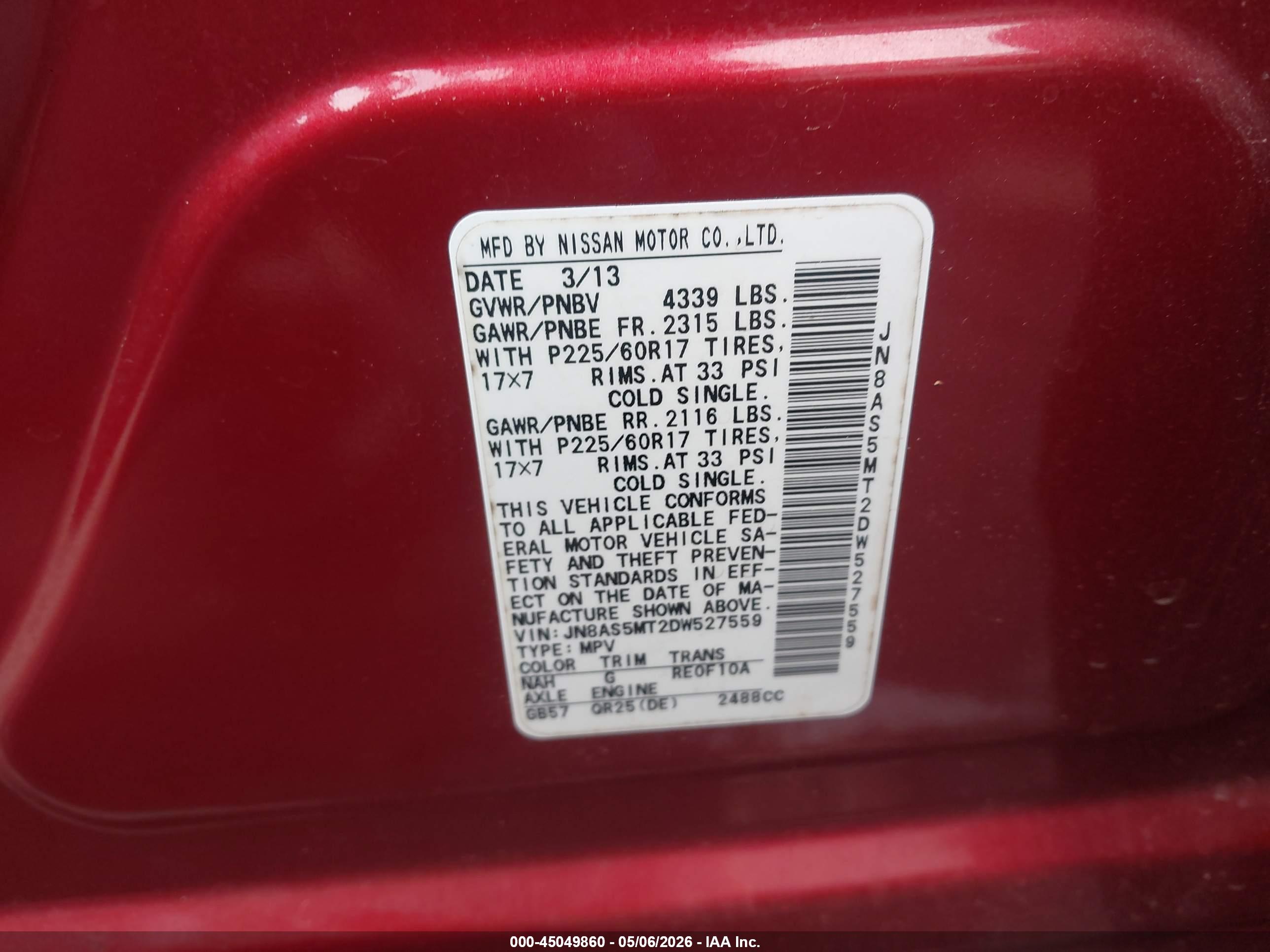 NISSAN ROGUE image 9