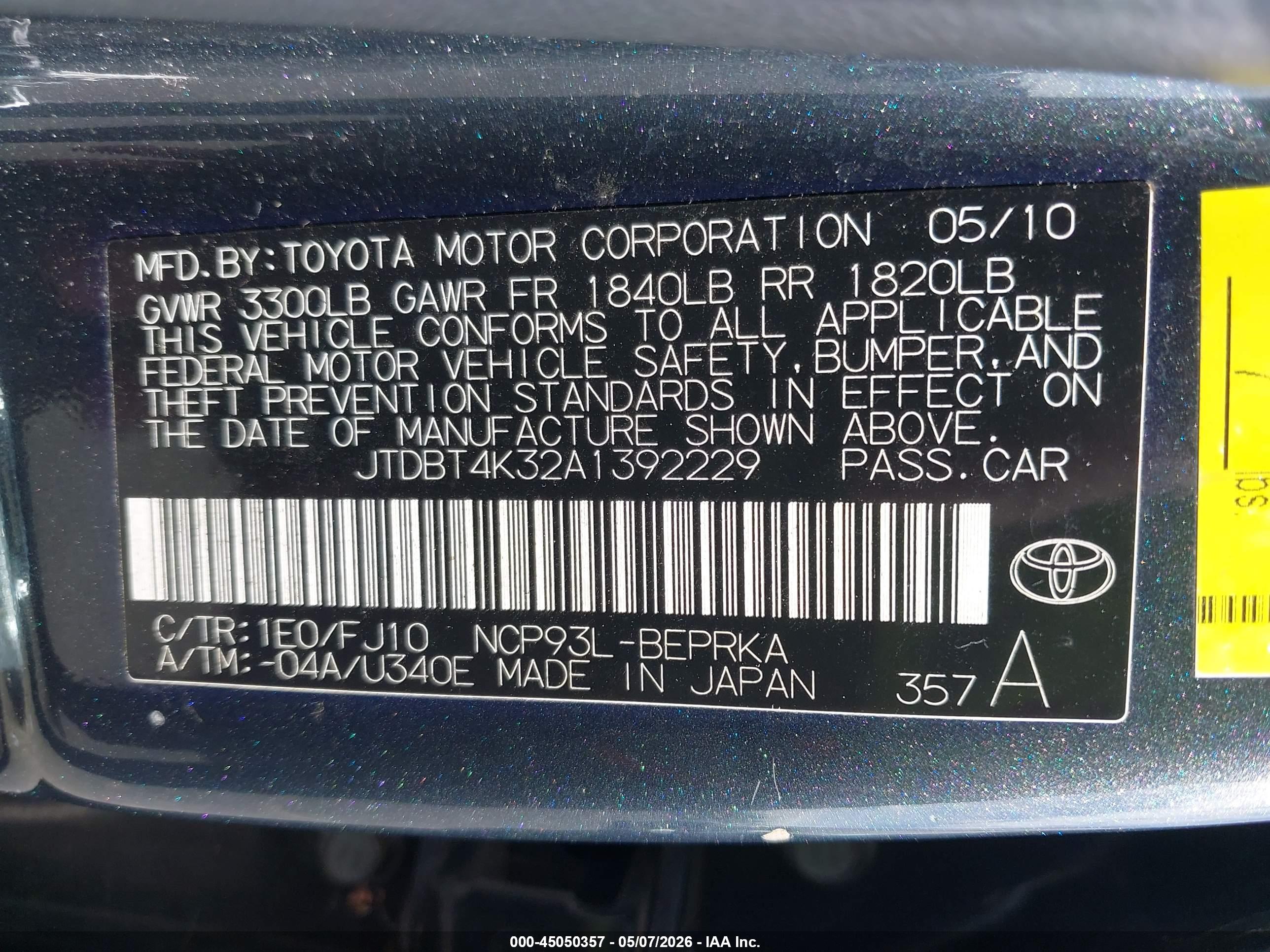 TOYOTA YARIS image 9
