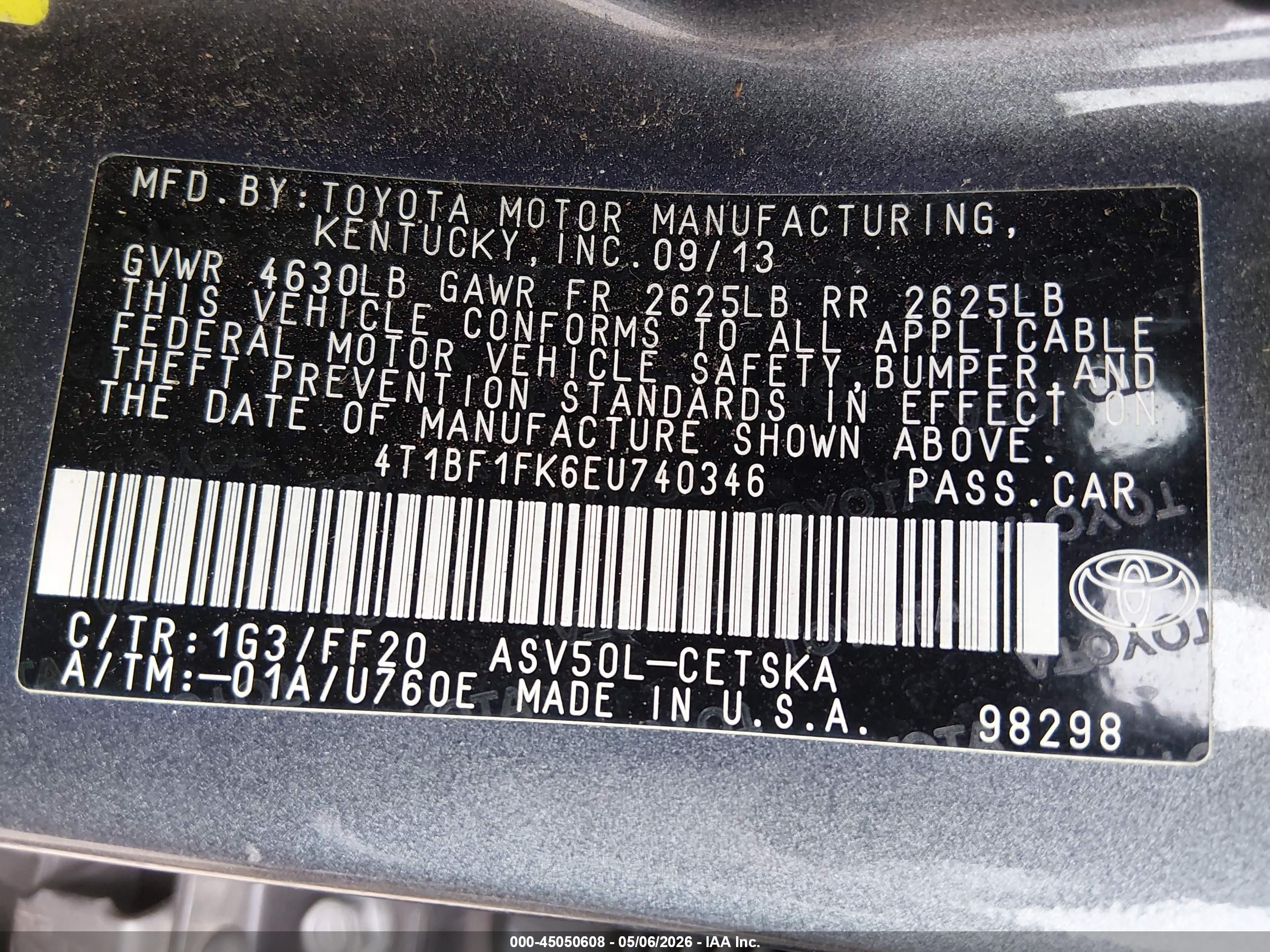 TOYOTA CAMRY image 9