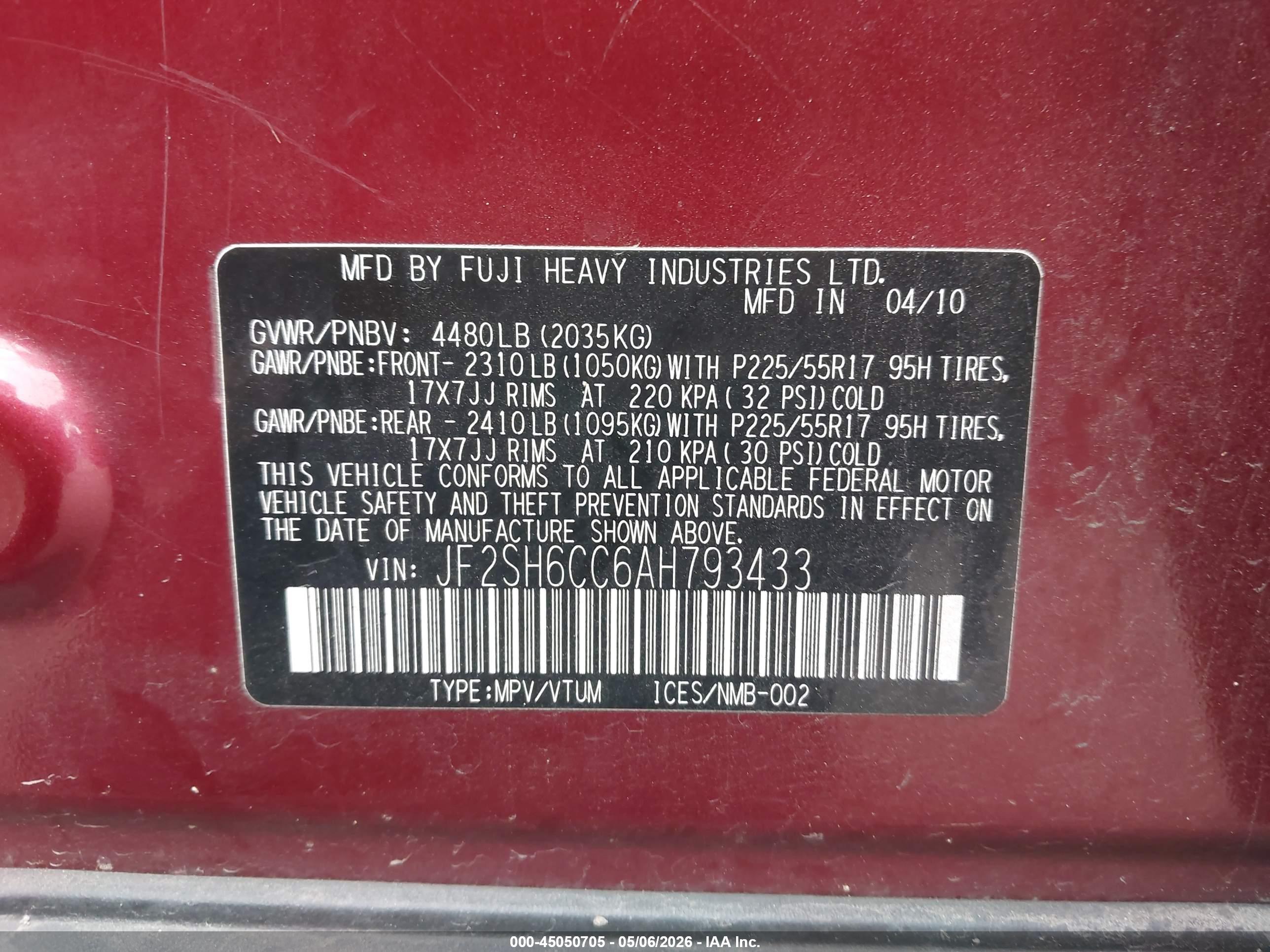 SUBARU FORESTER image 9