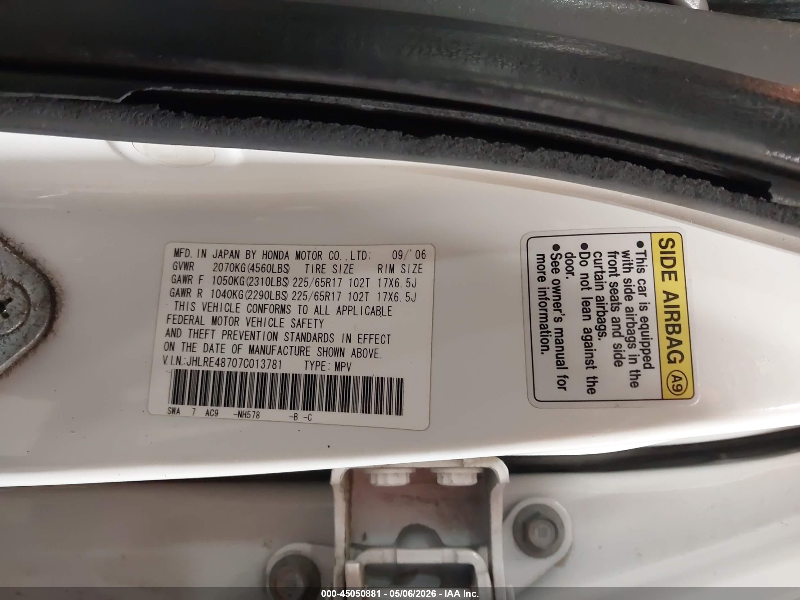 HONDA CR-V image 9