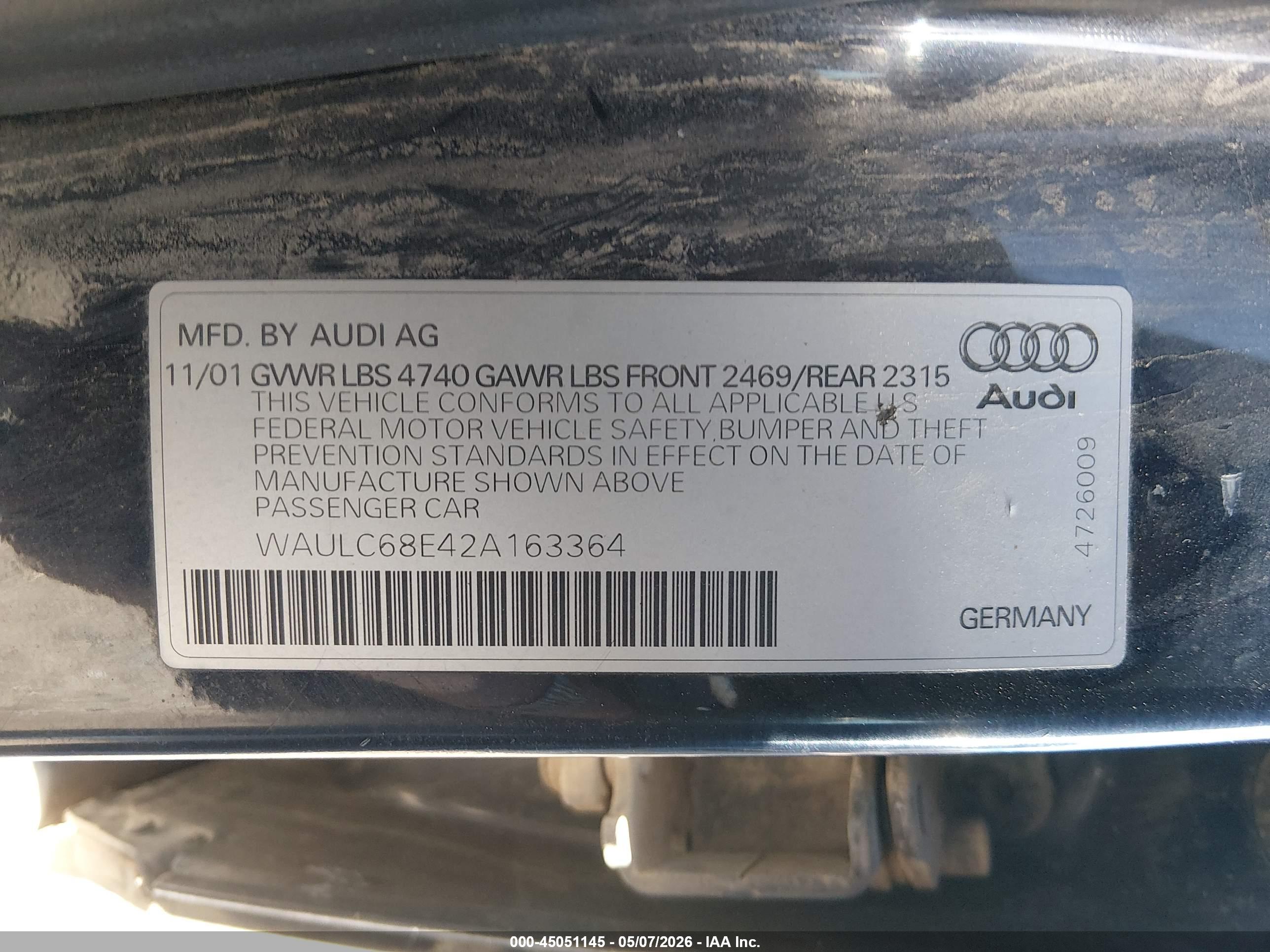 AUDI A4 image 9