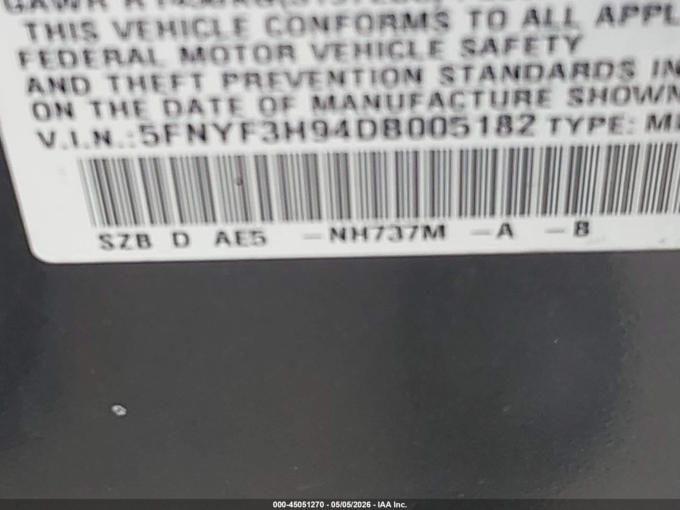 HONDA PILOT image 9