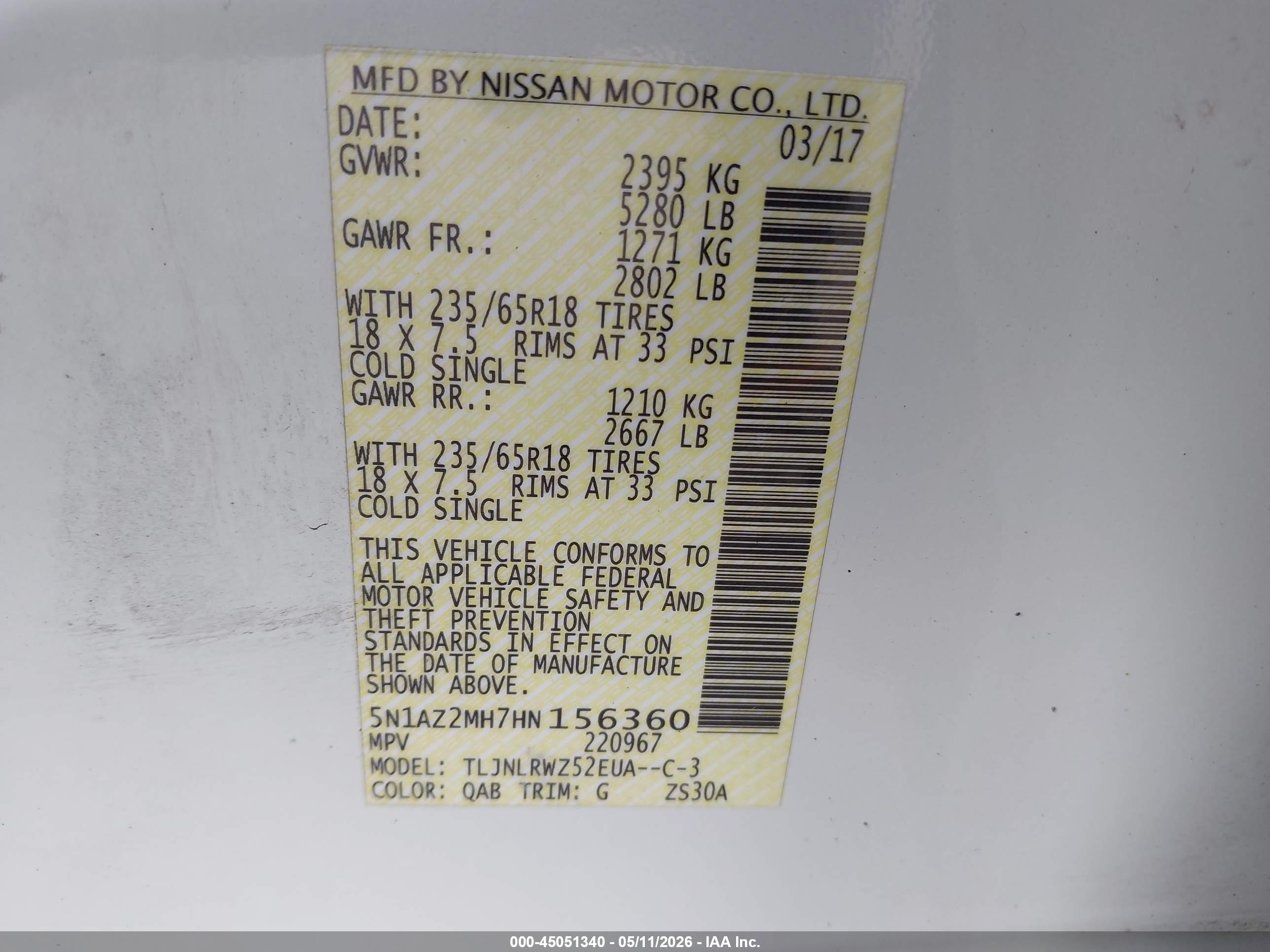 NISSAN MURANO image 9