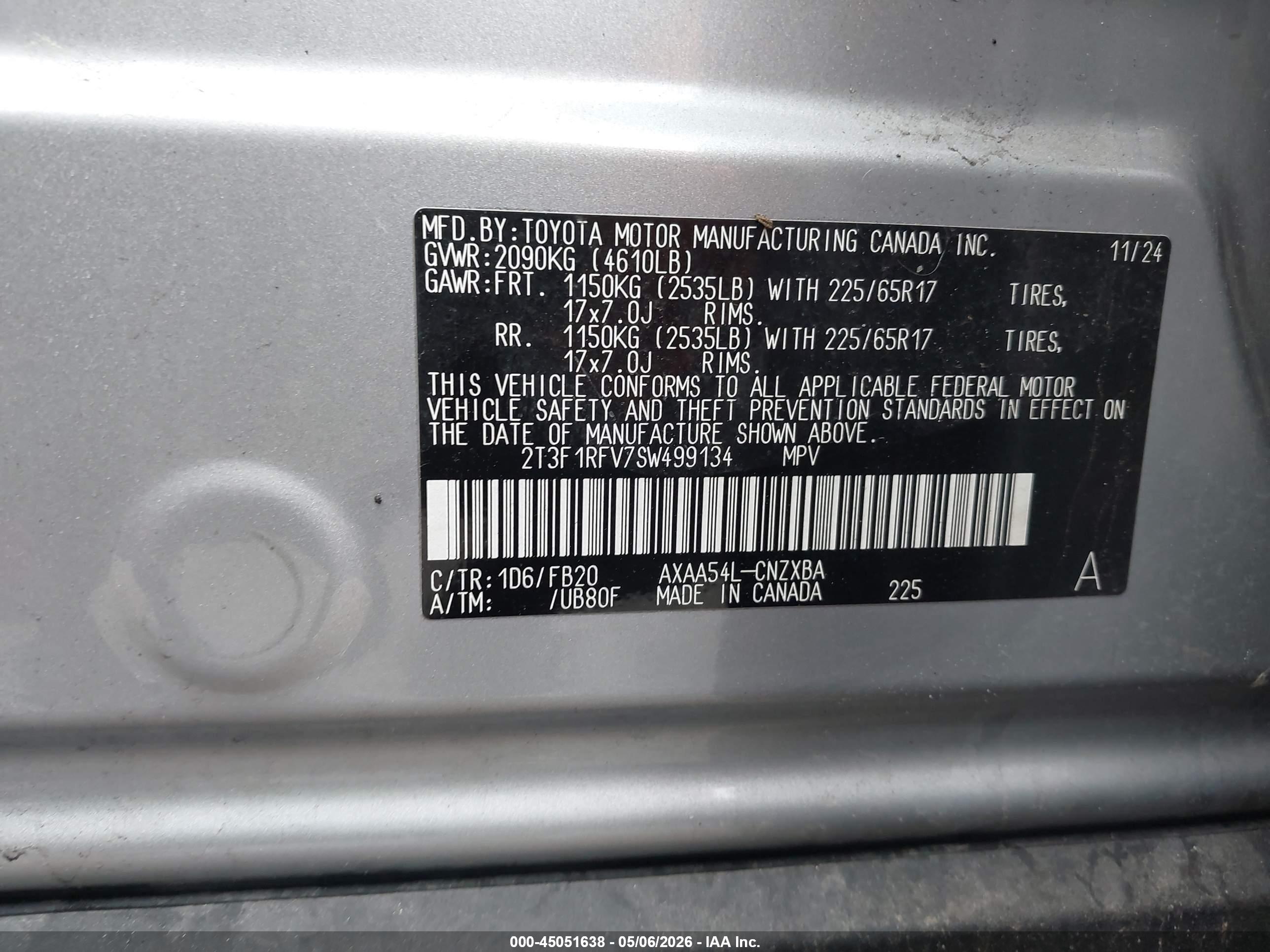 TOYOTA RAV4 image 9