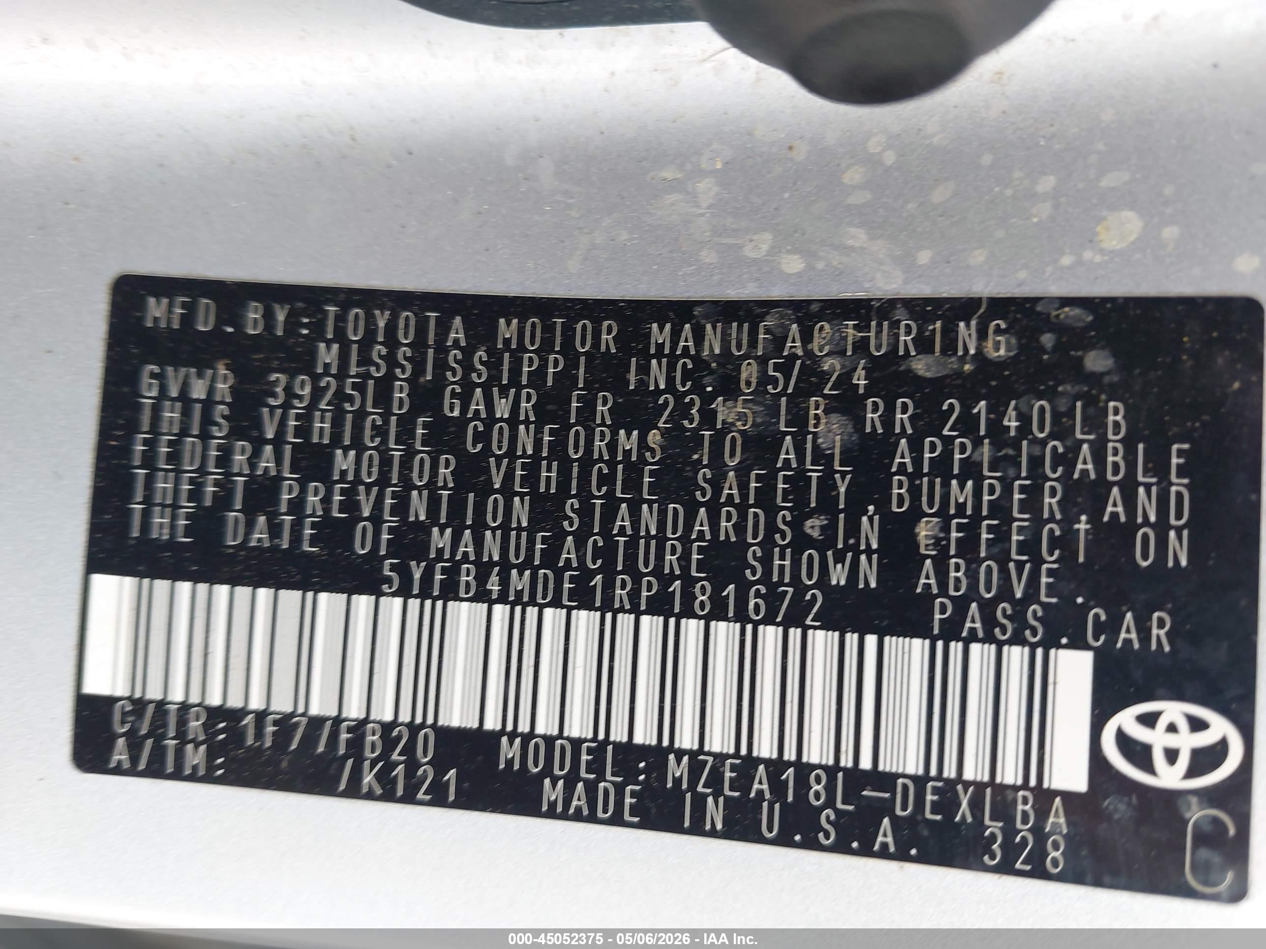 TOYOTA COROLLA image 9