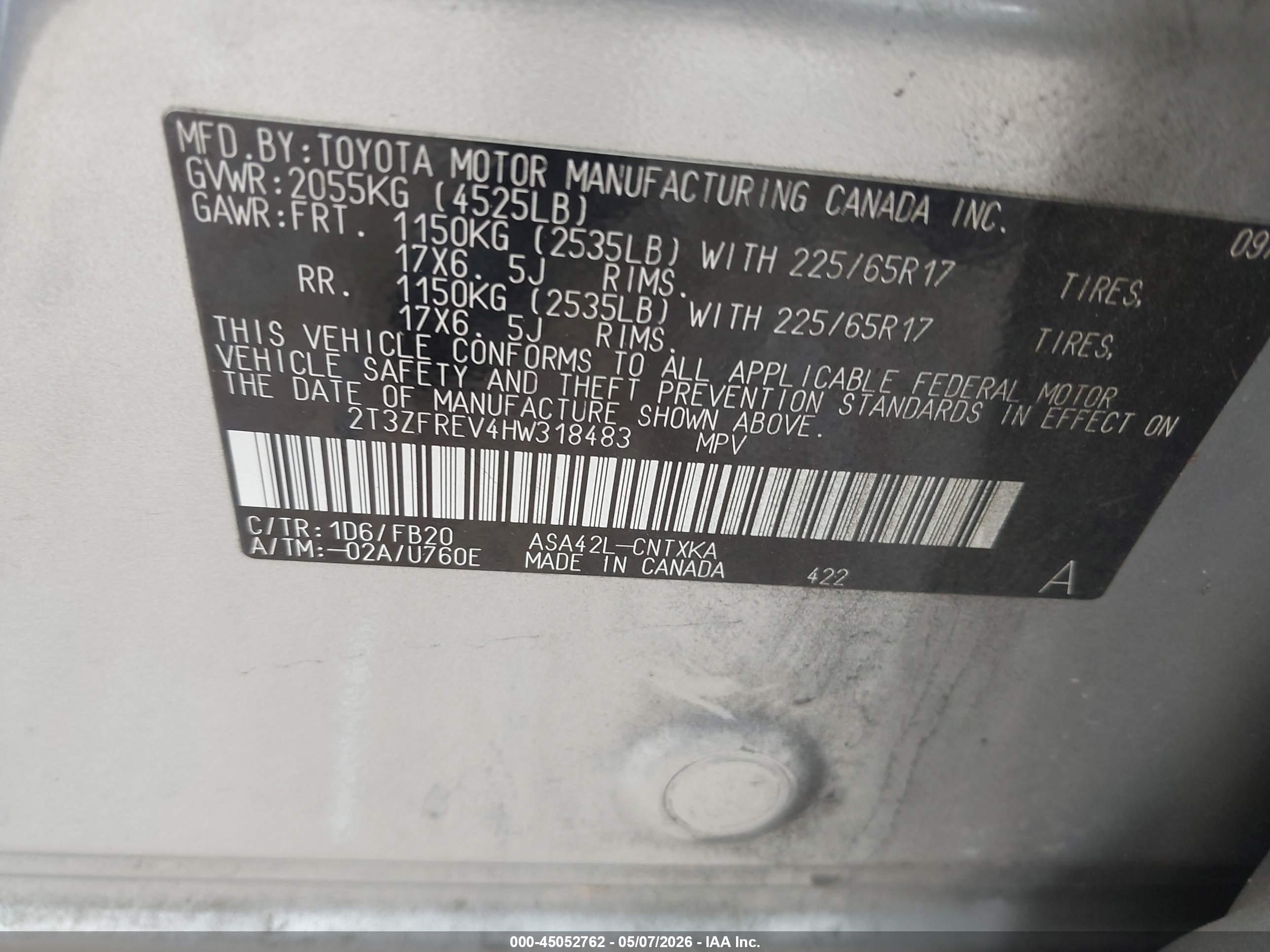 TOYOTA RAV4 image 9