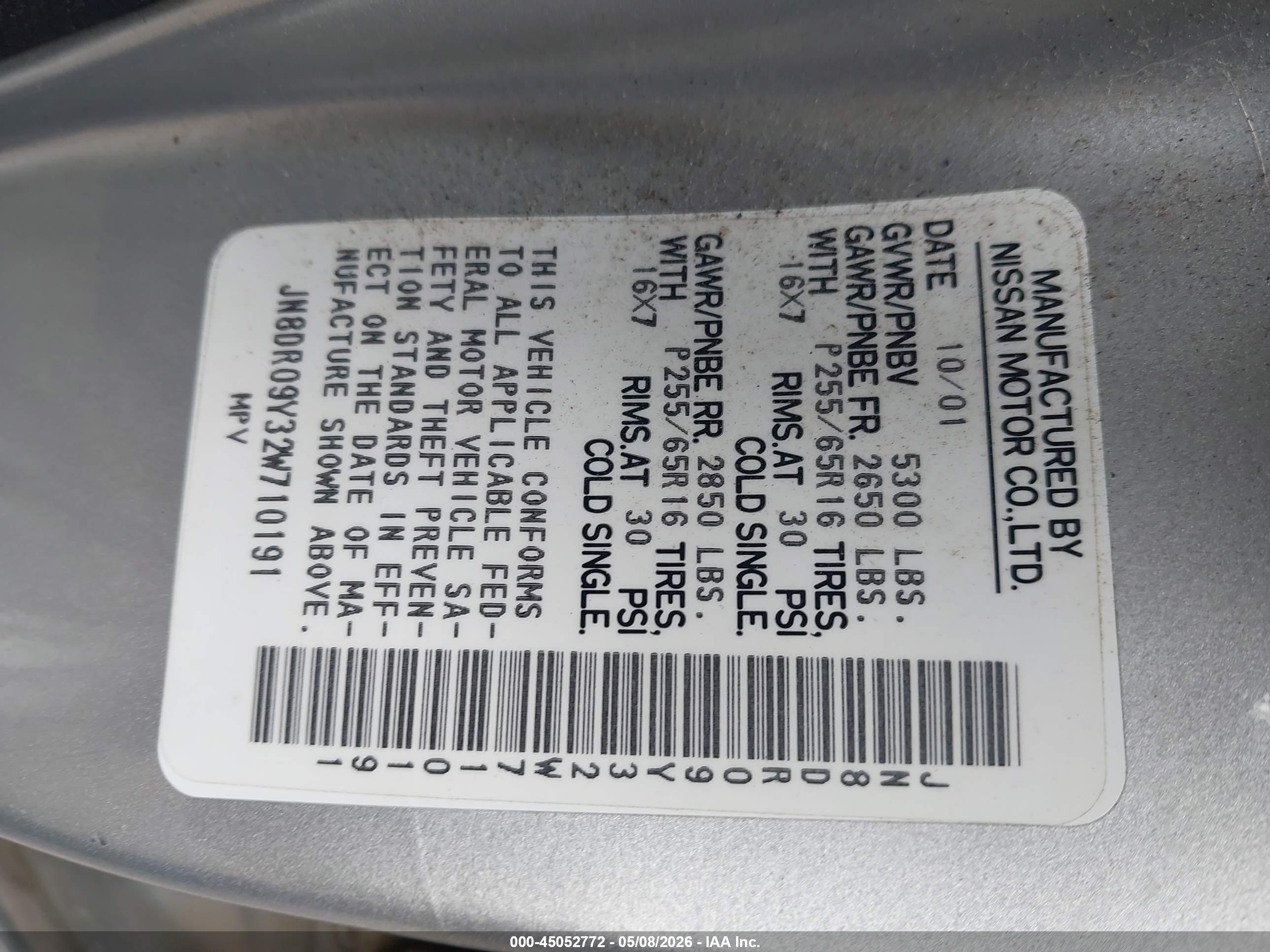 NISSAN PATHFINDER image 9