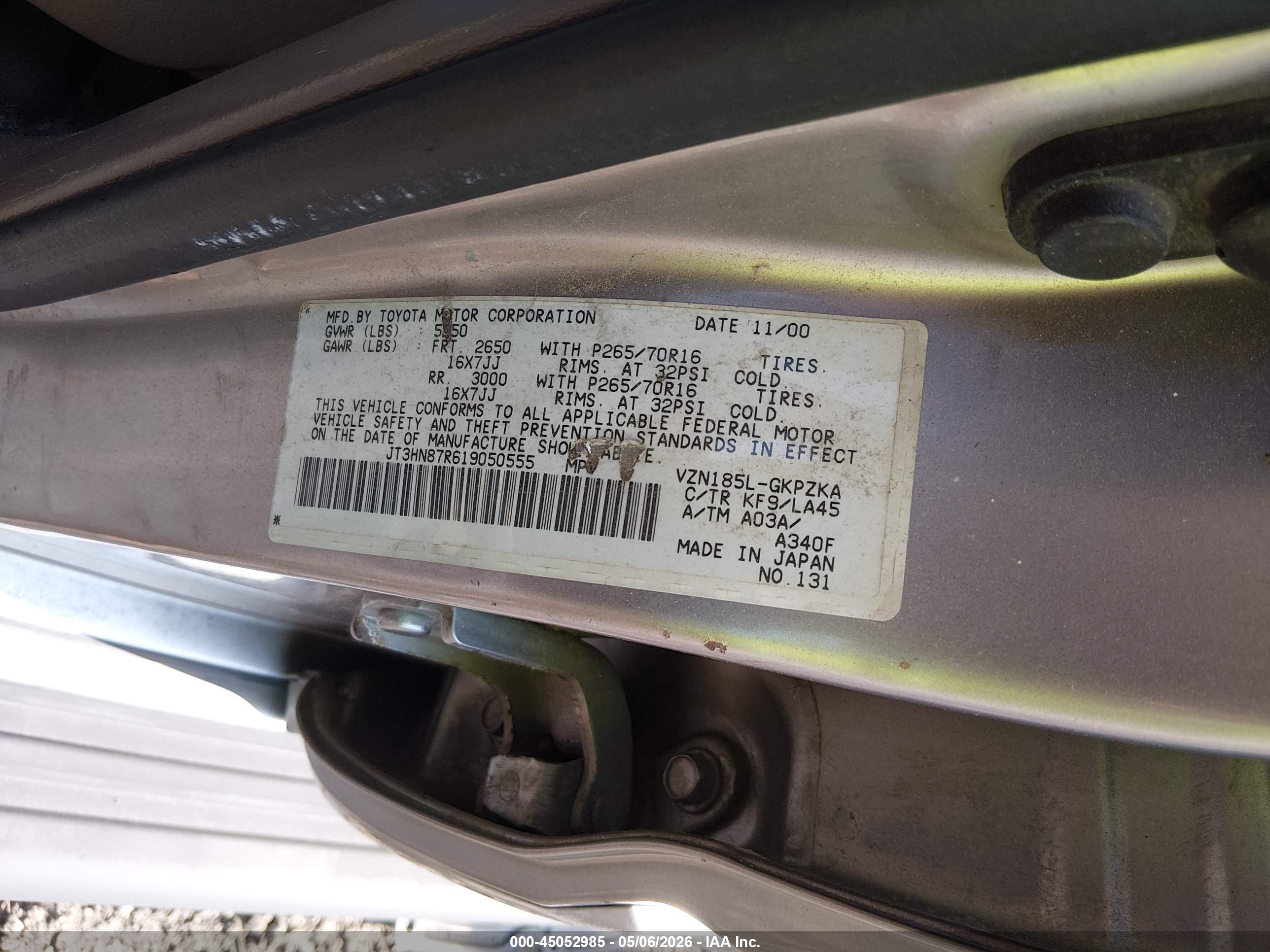 TOYOTA 4RUNNER image 9