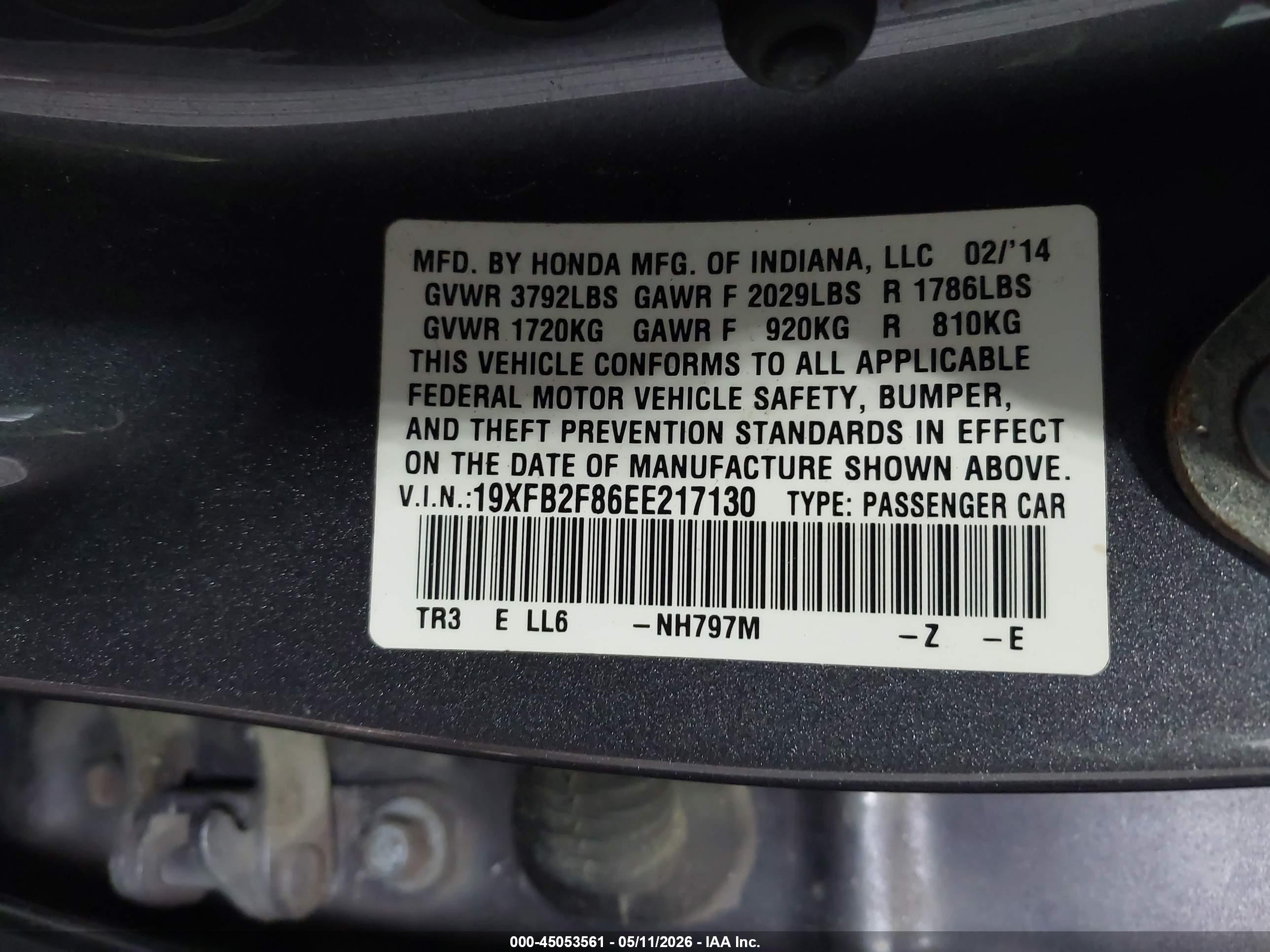 HONDA CIVIC image 9
