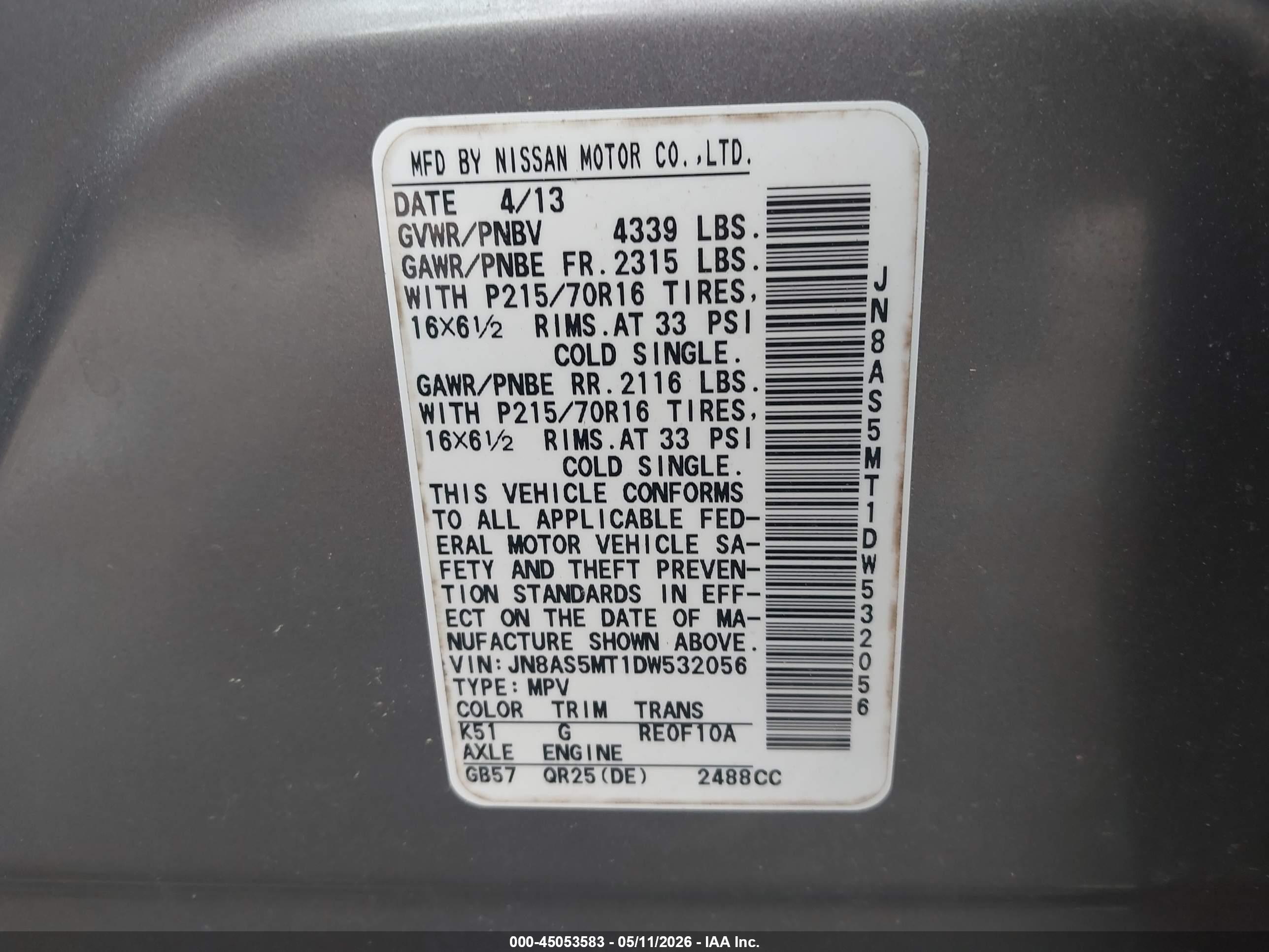 NISSAN ROGUE image 9