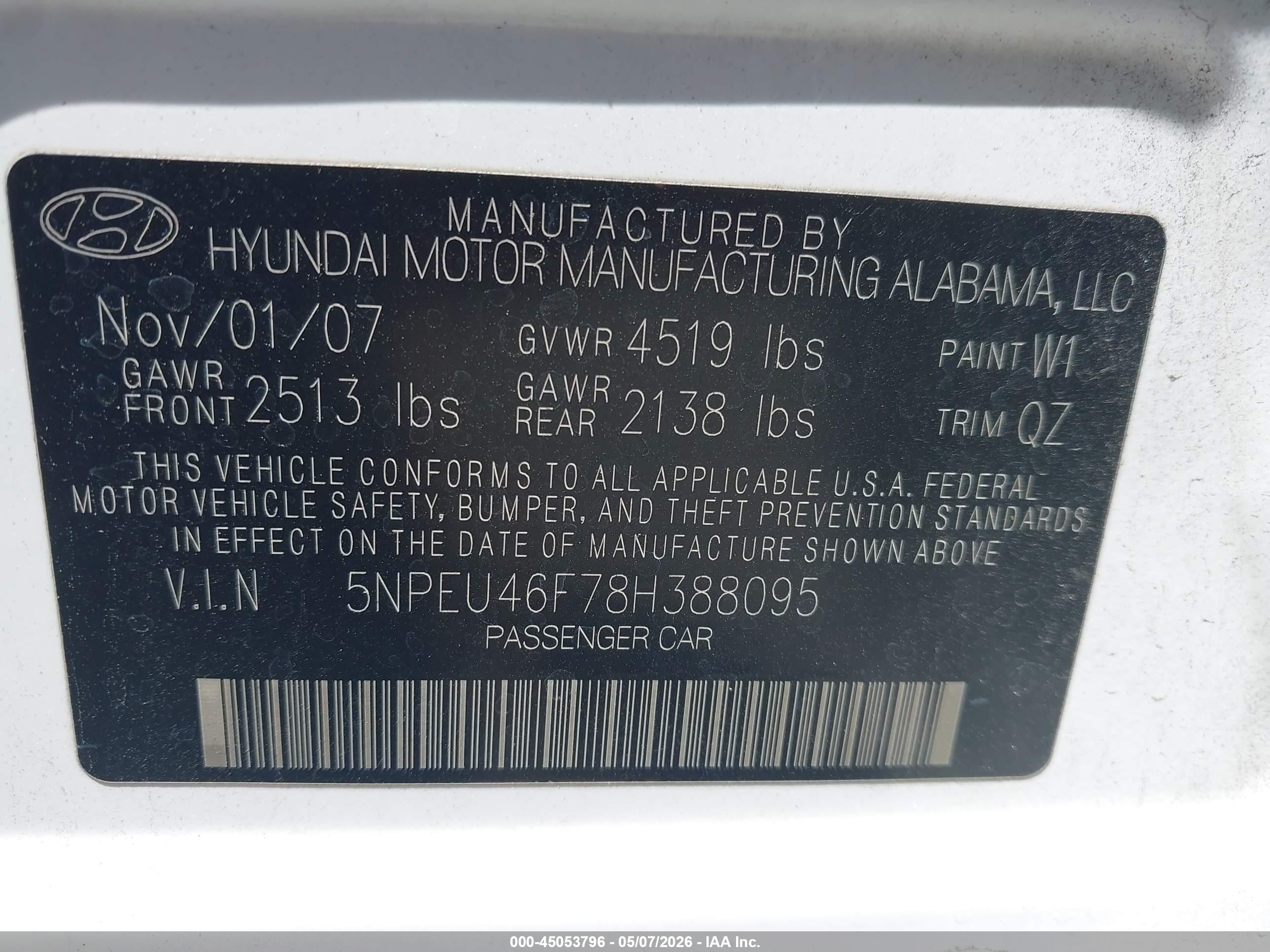HYUNDAI SONATA image 9