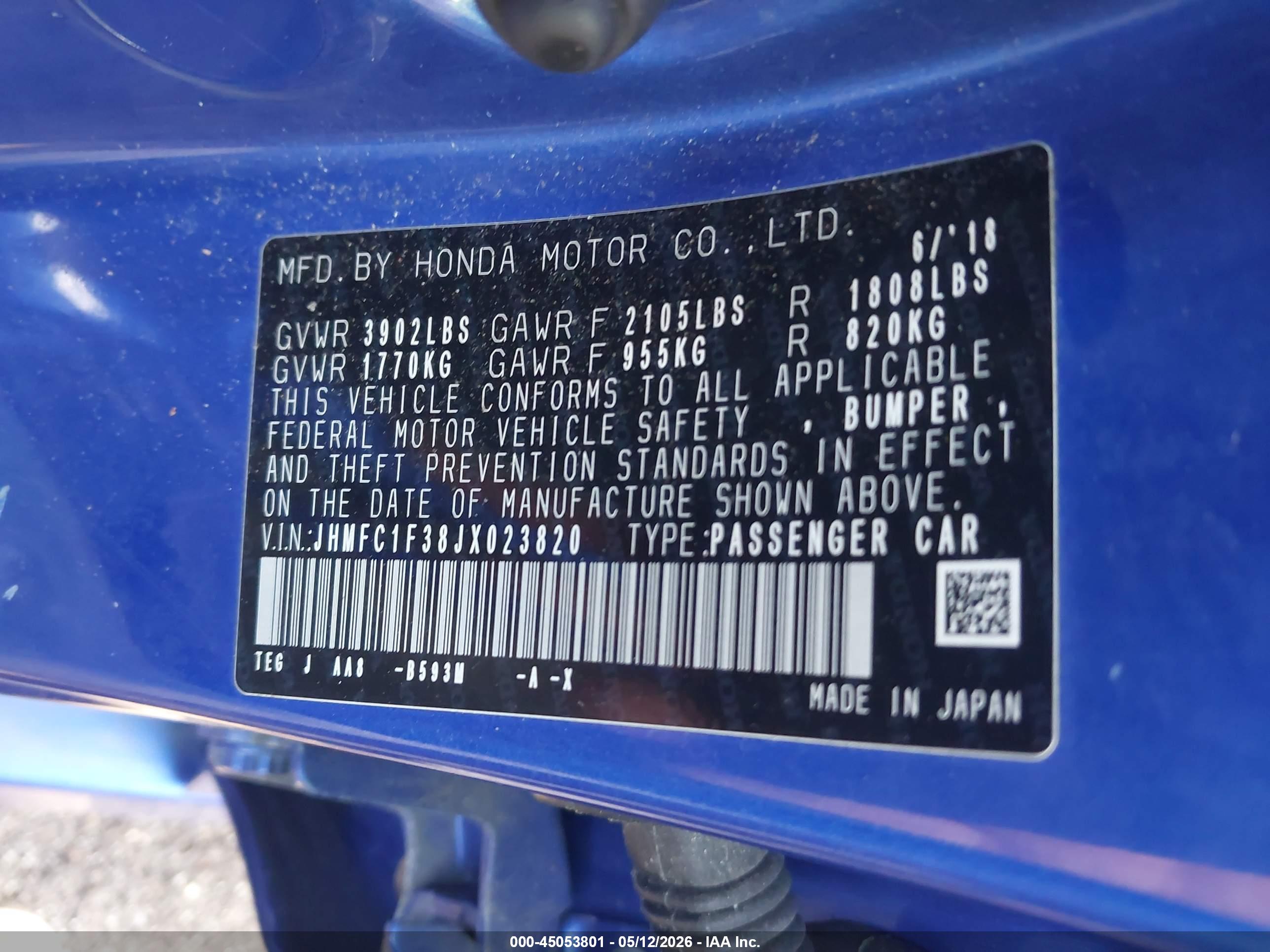 HONDA CIVIC image 9