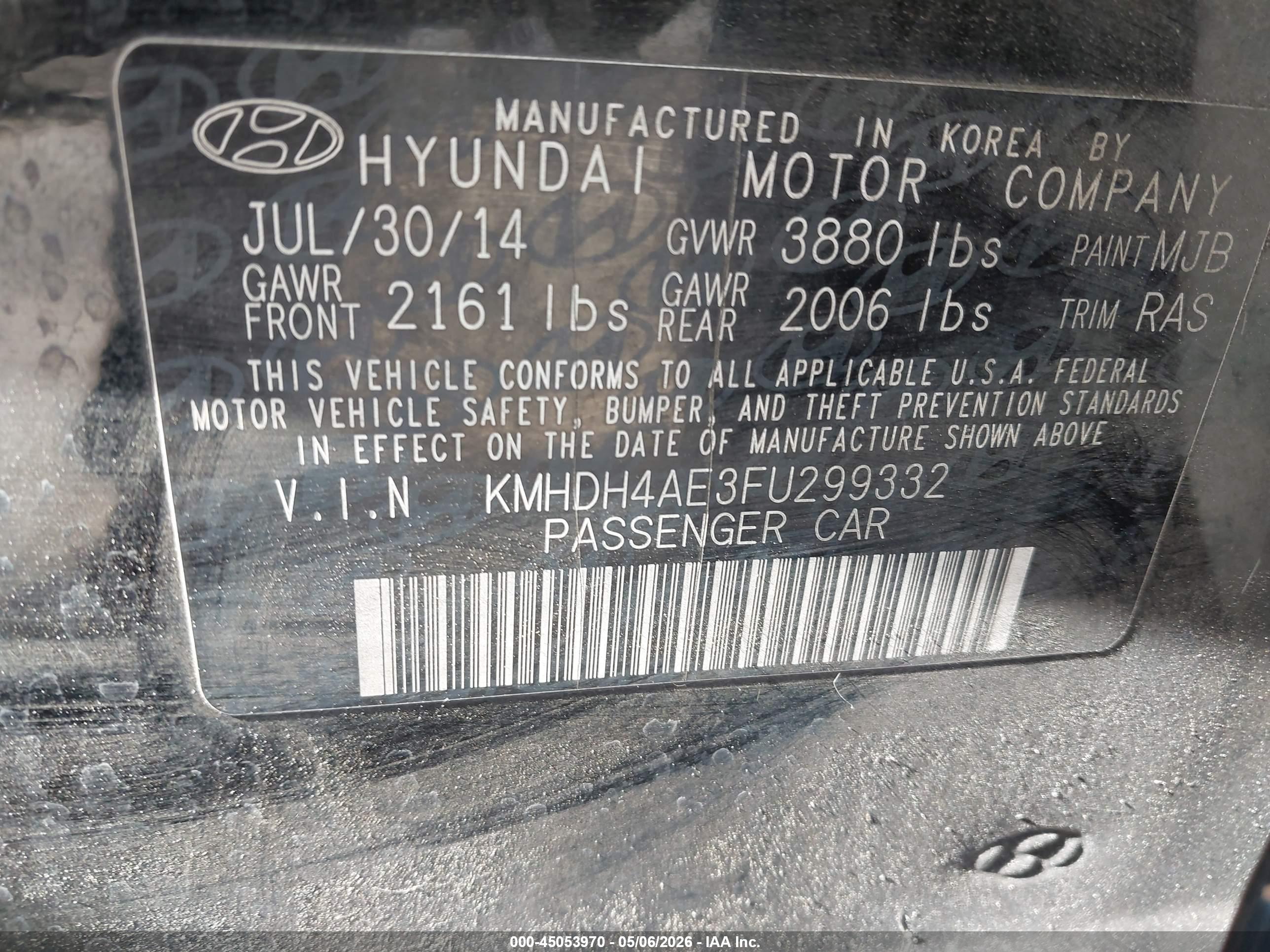 HYUNDAI ELANTRA image 9
