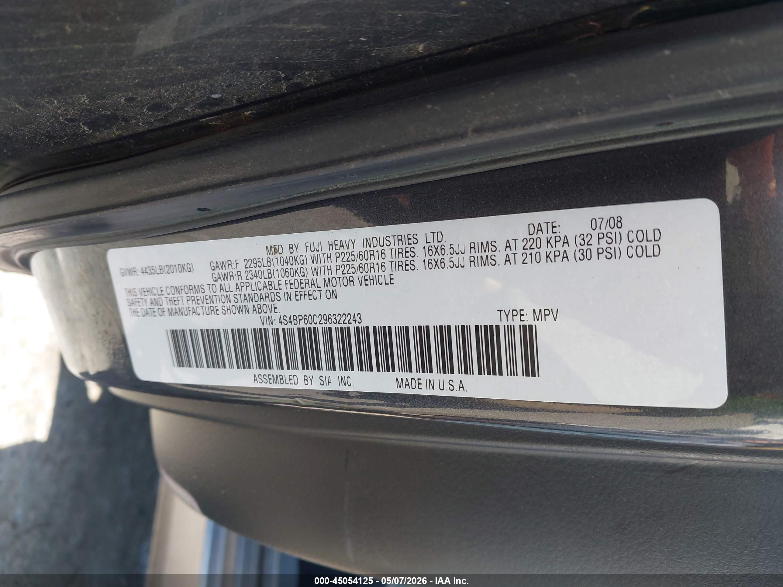 SUBARU OUTBACK image 9