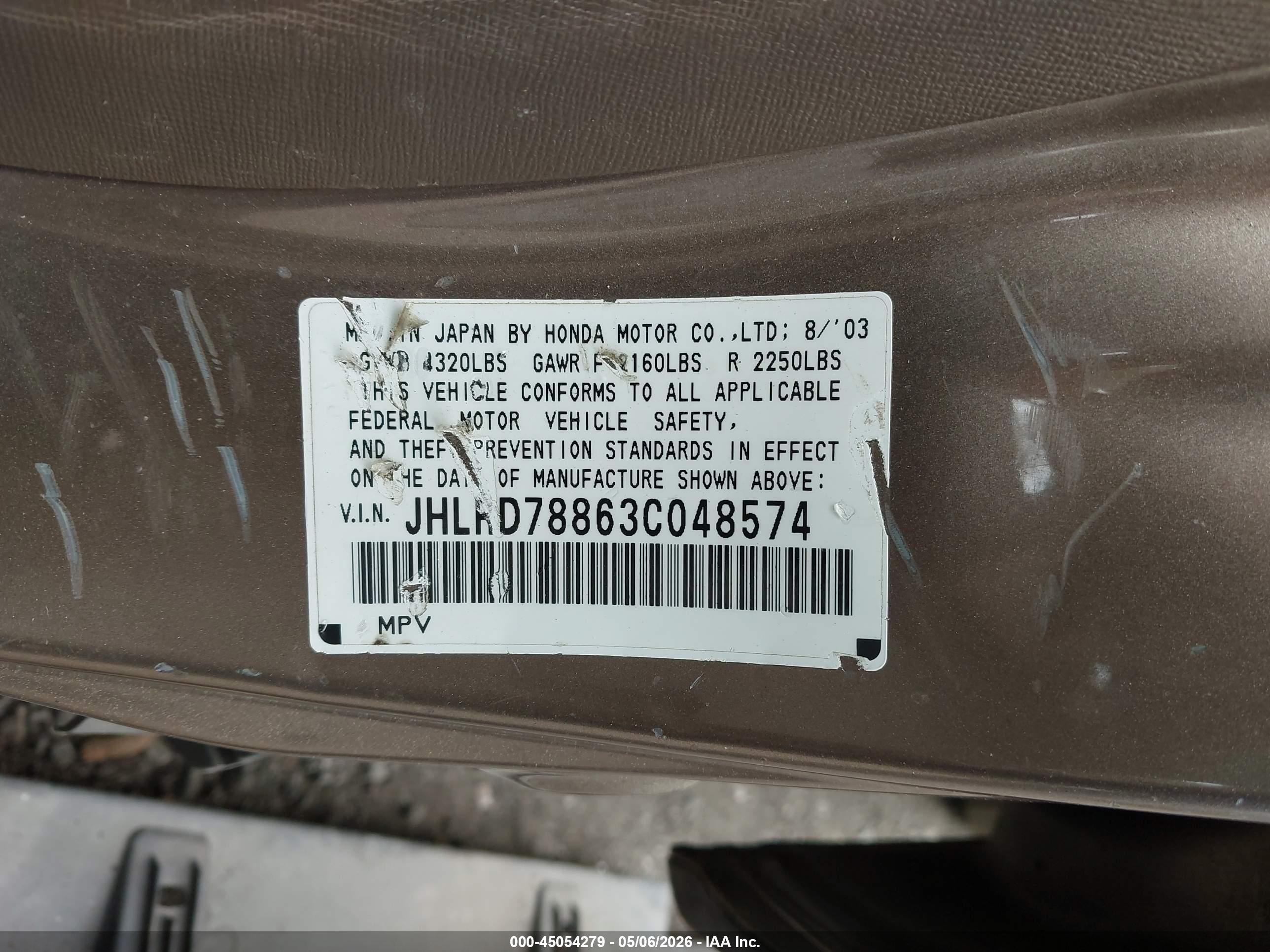HONDA CR-V image 9