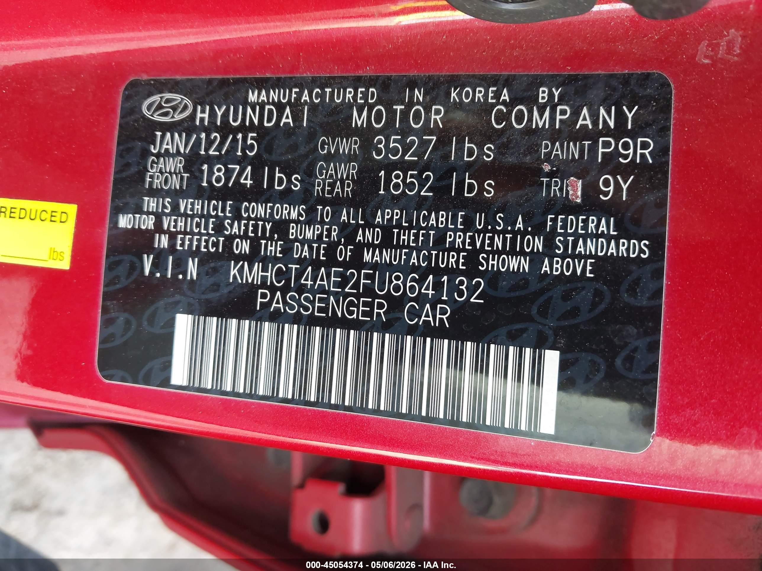 HYUNDAI ACCENT image 9