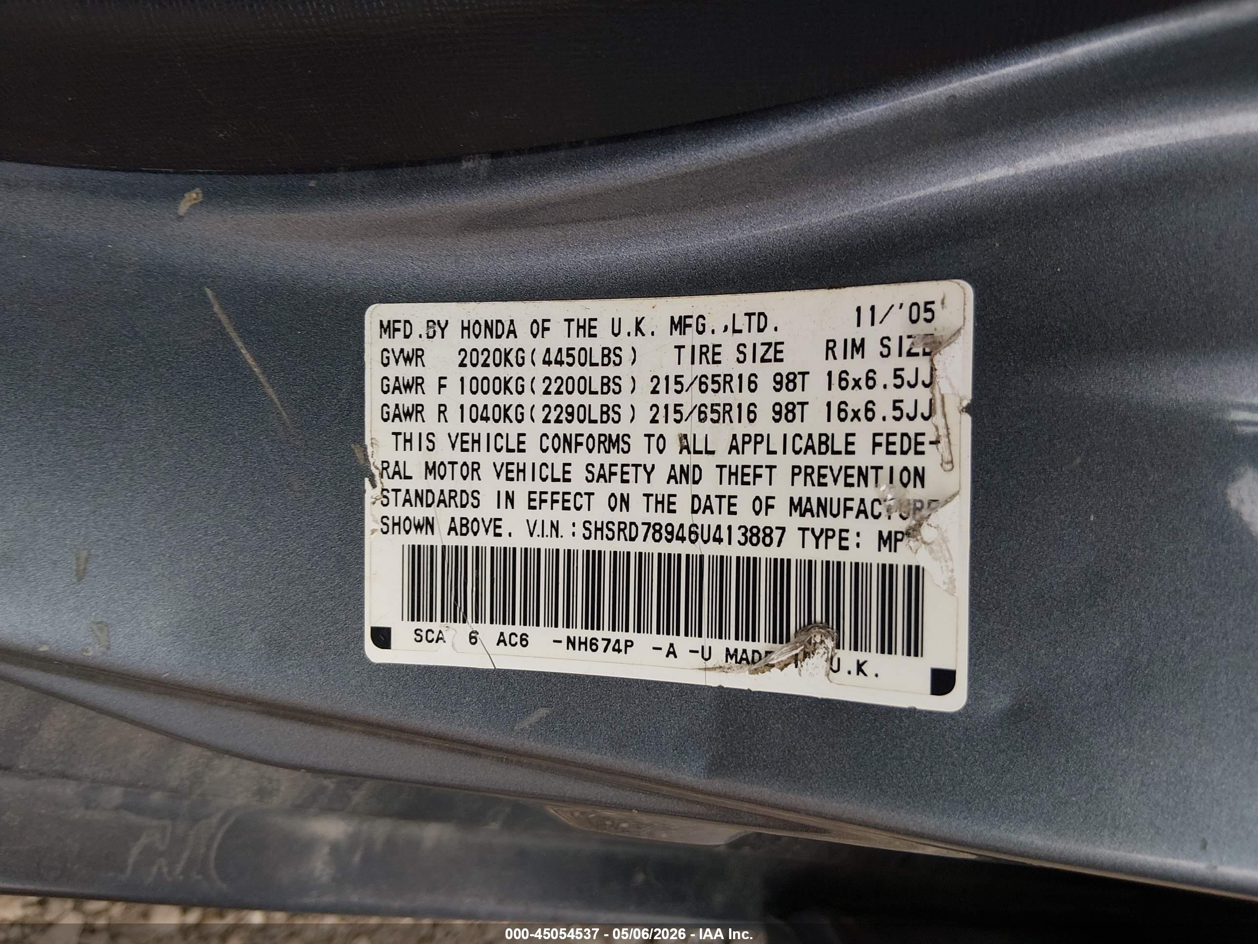 HONDA CR-V image 9