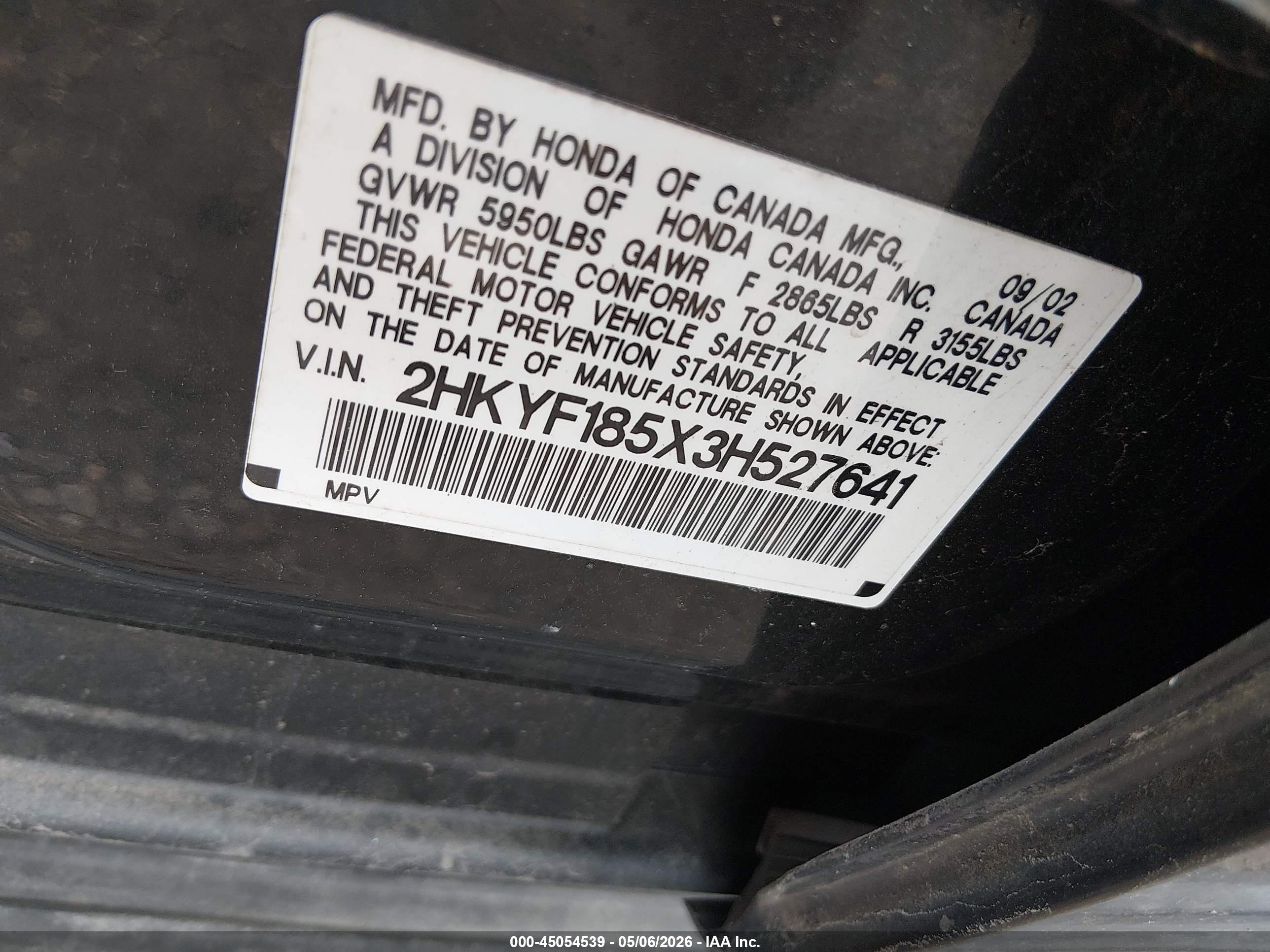 HONDA PILOT image 9