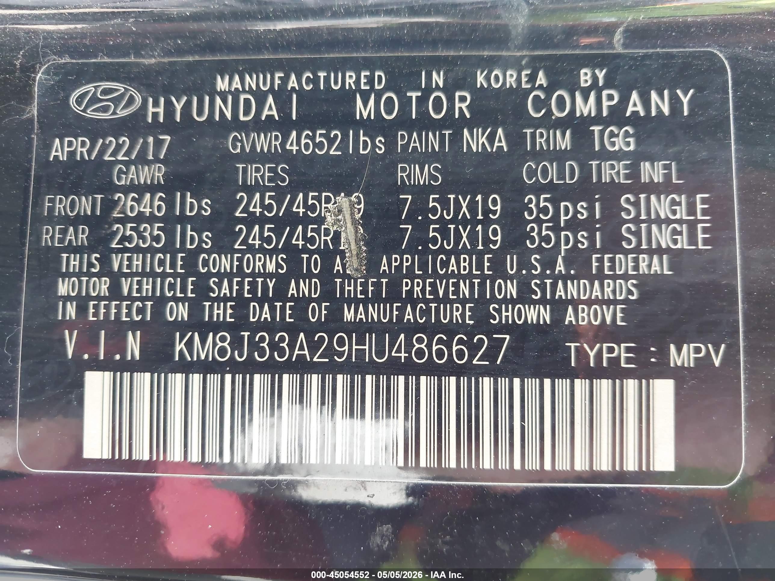 HYUNDAI TUCSON image 9