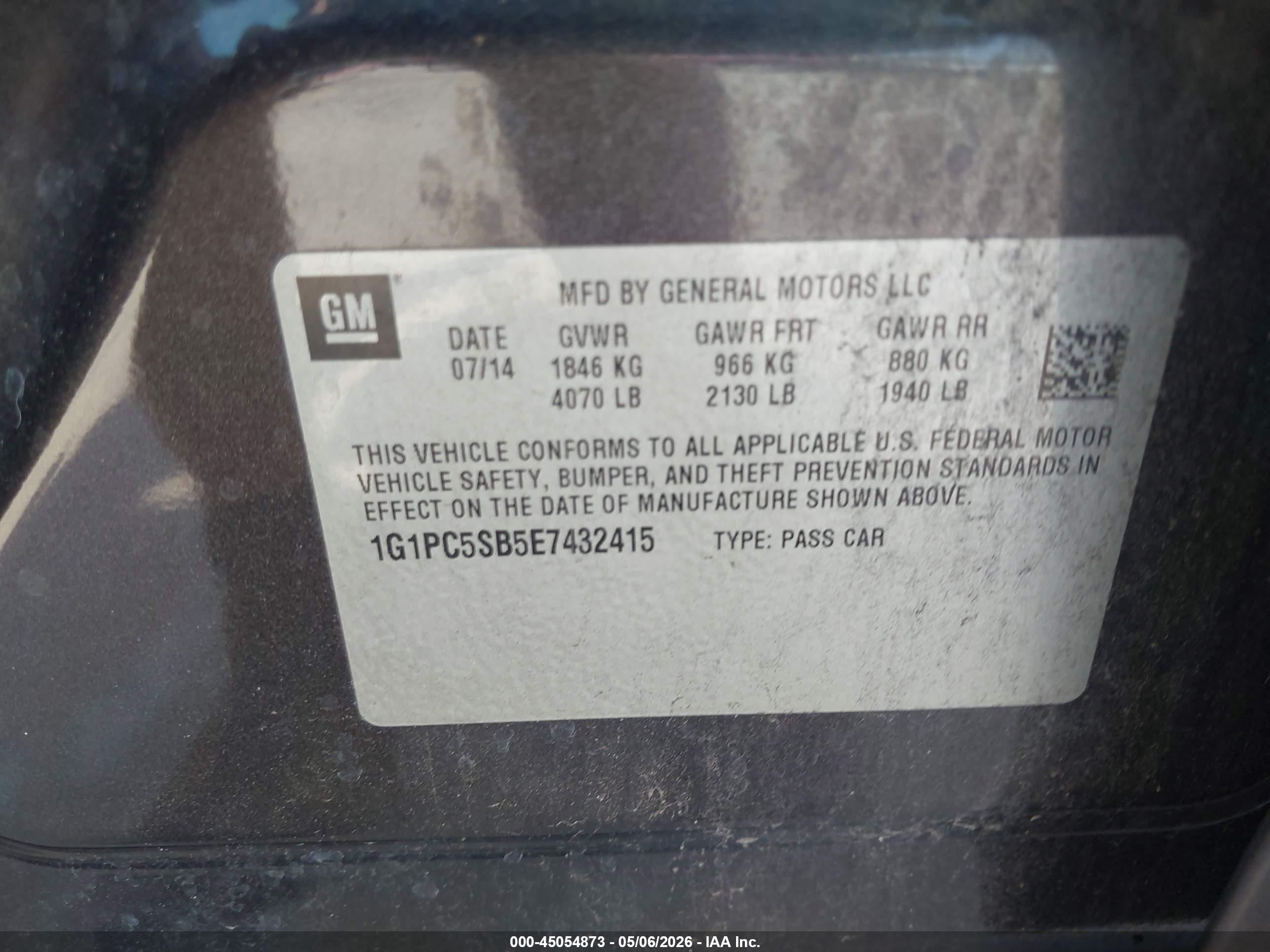 CHEVROLET CRUZE image 9