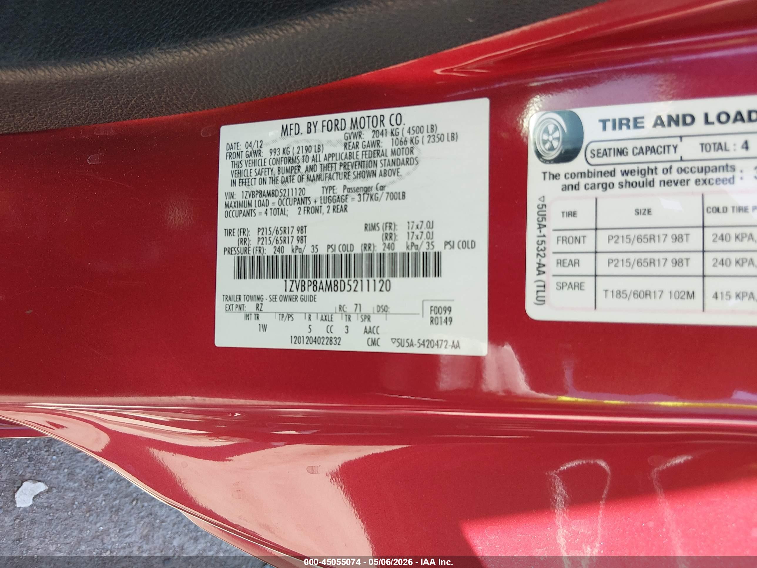 FORD MUSTANG image 9