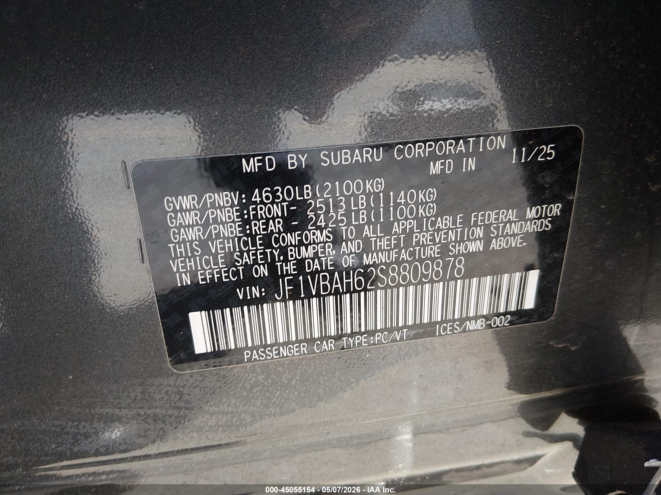 SUBARU WRX image 9