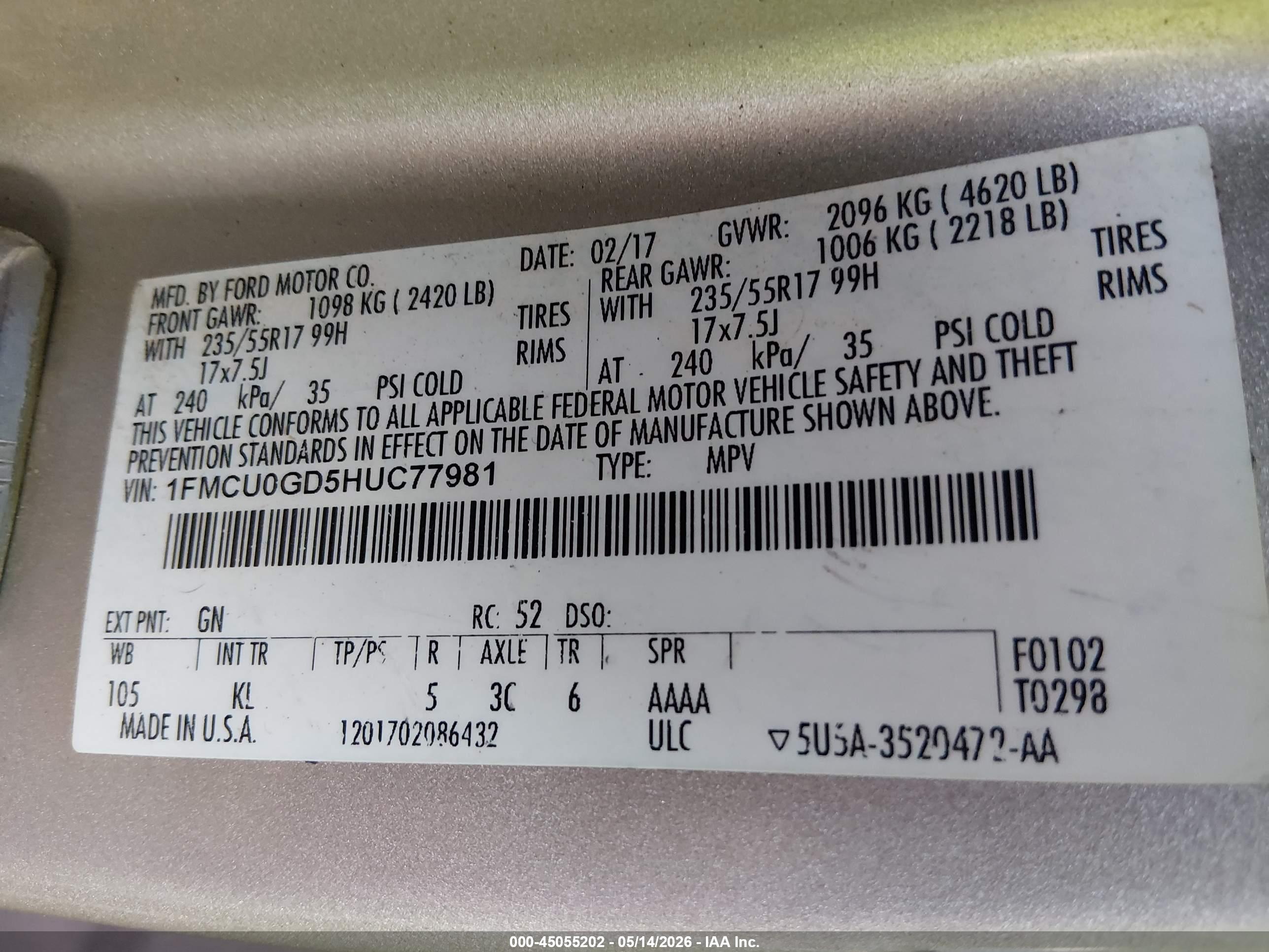 FORD ESCAPE image 9