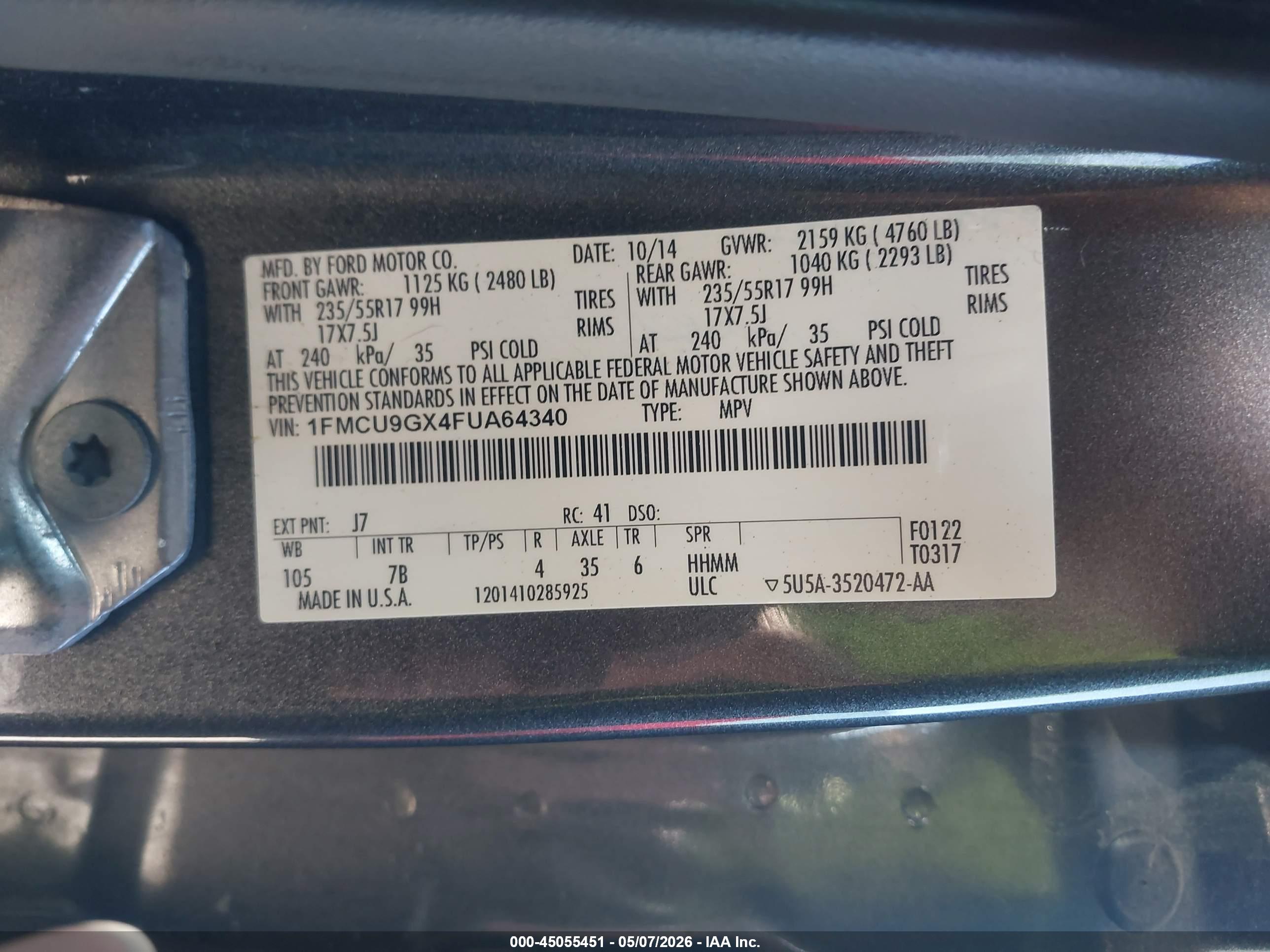 FORD ESCAPE image 9