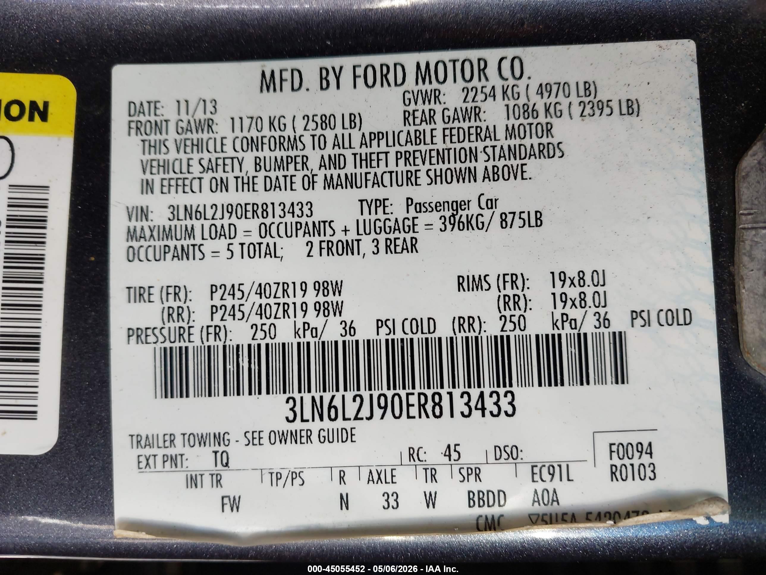 LINCOLN MKZ image 9