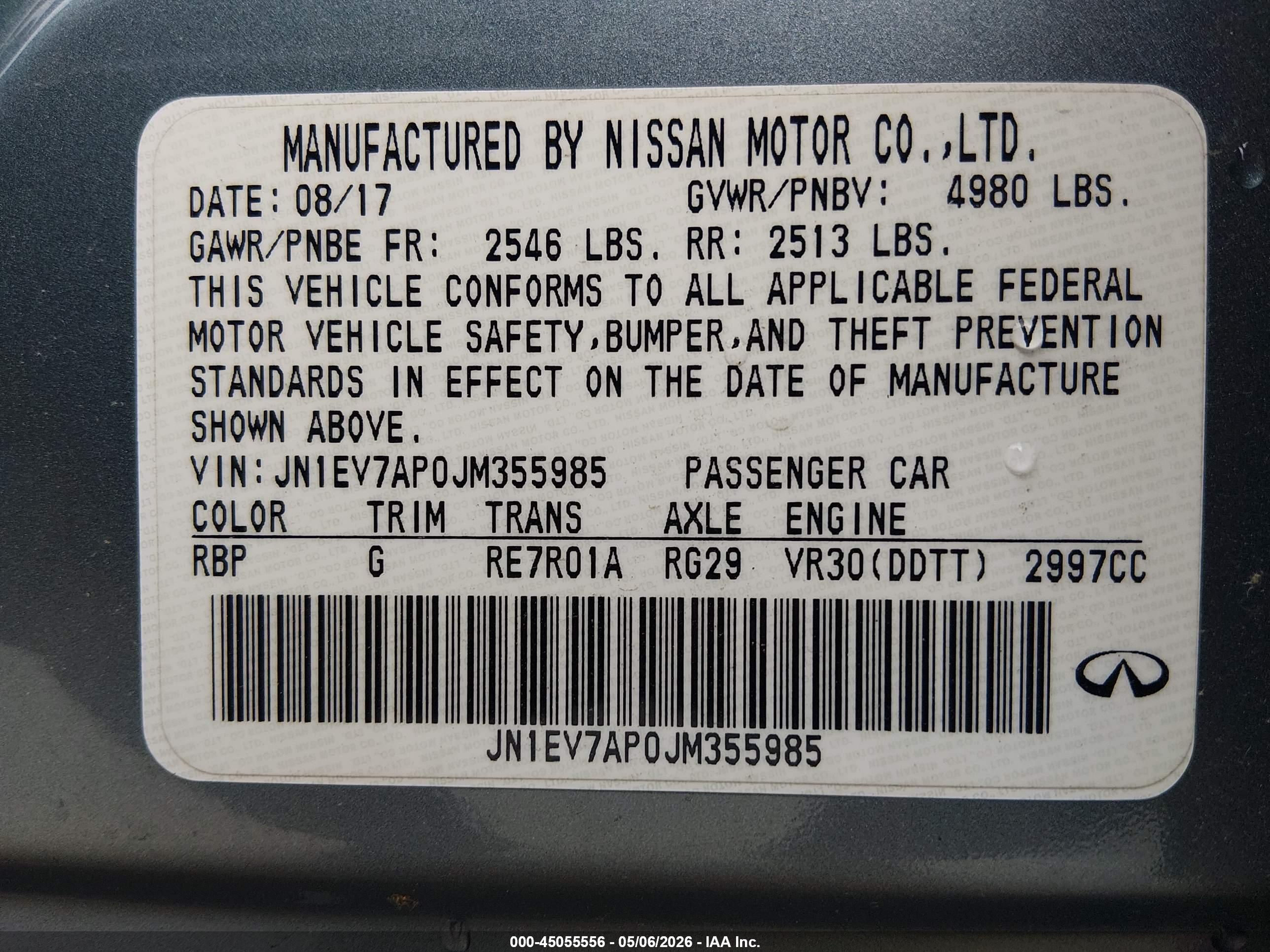 INFINITI Q50 image 9